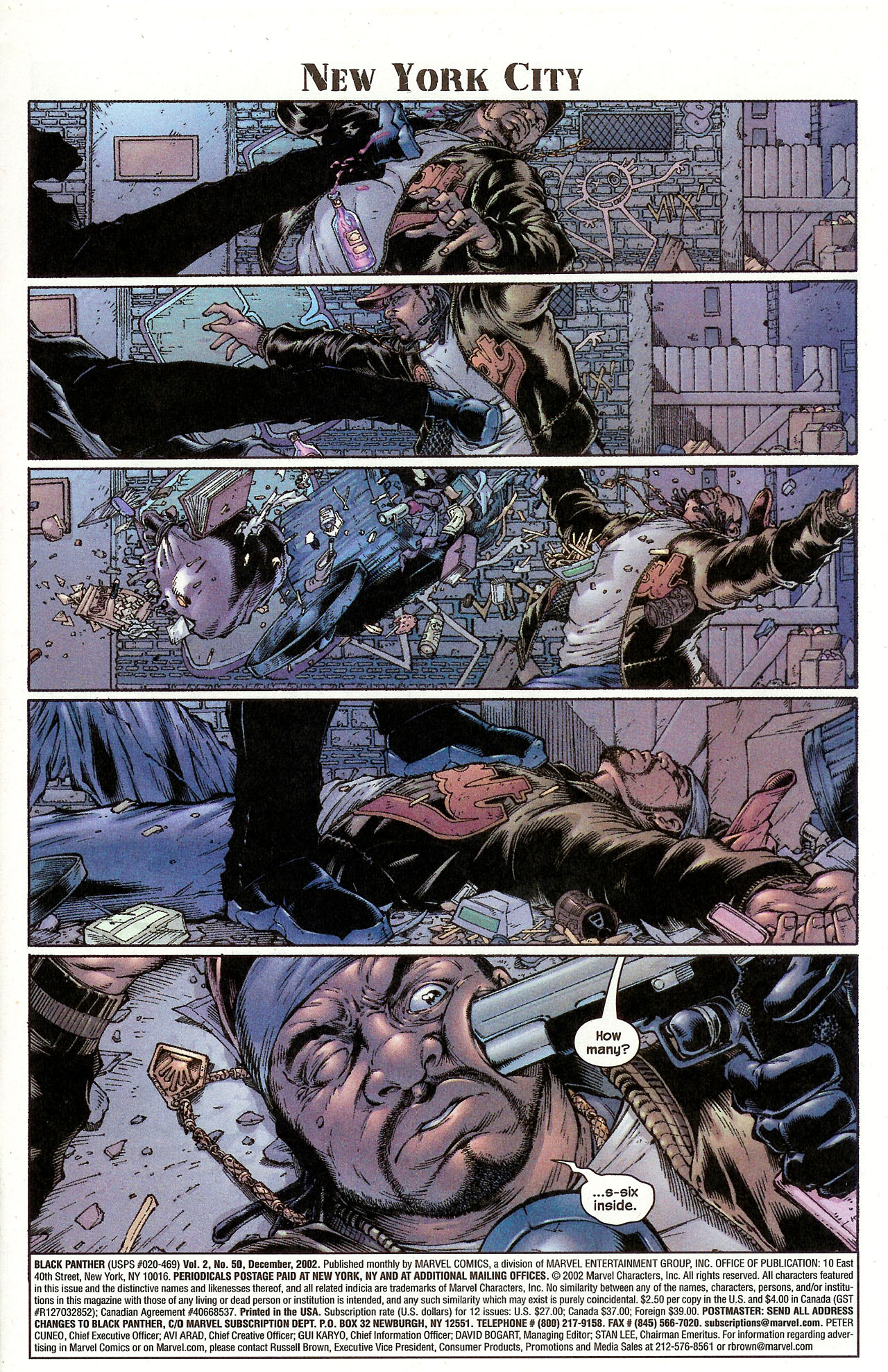 Read online Black Panther (1998) comic -  Issue #50 - 2
