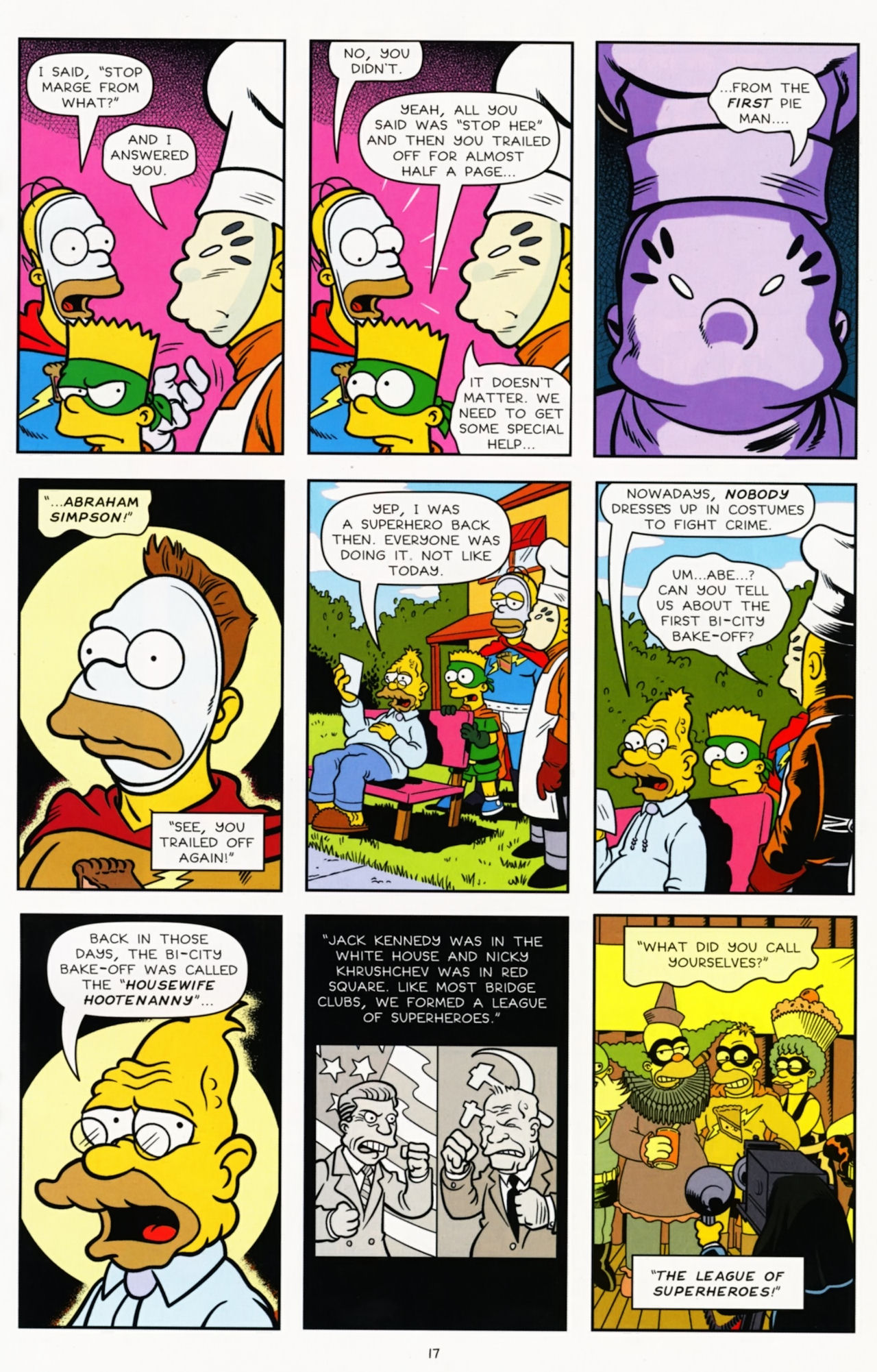 Read online Bongo Comics Presents Simpsons Super Spectacular comic -  Issue #13 - 19