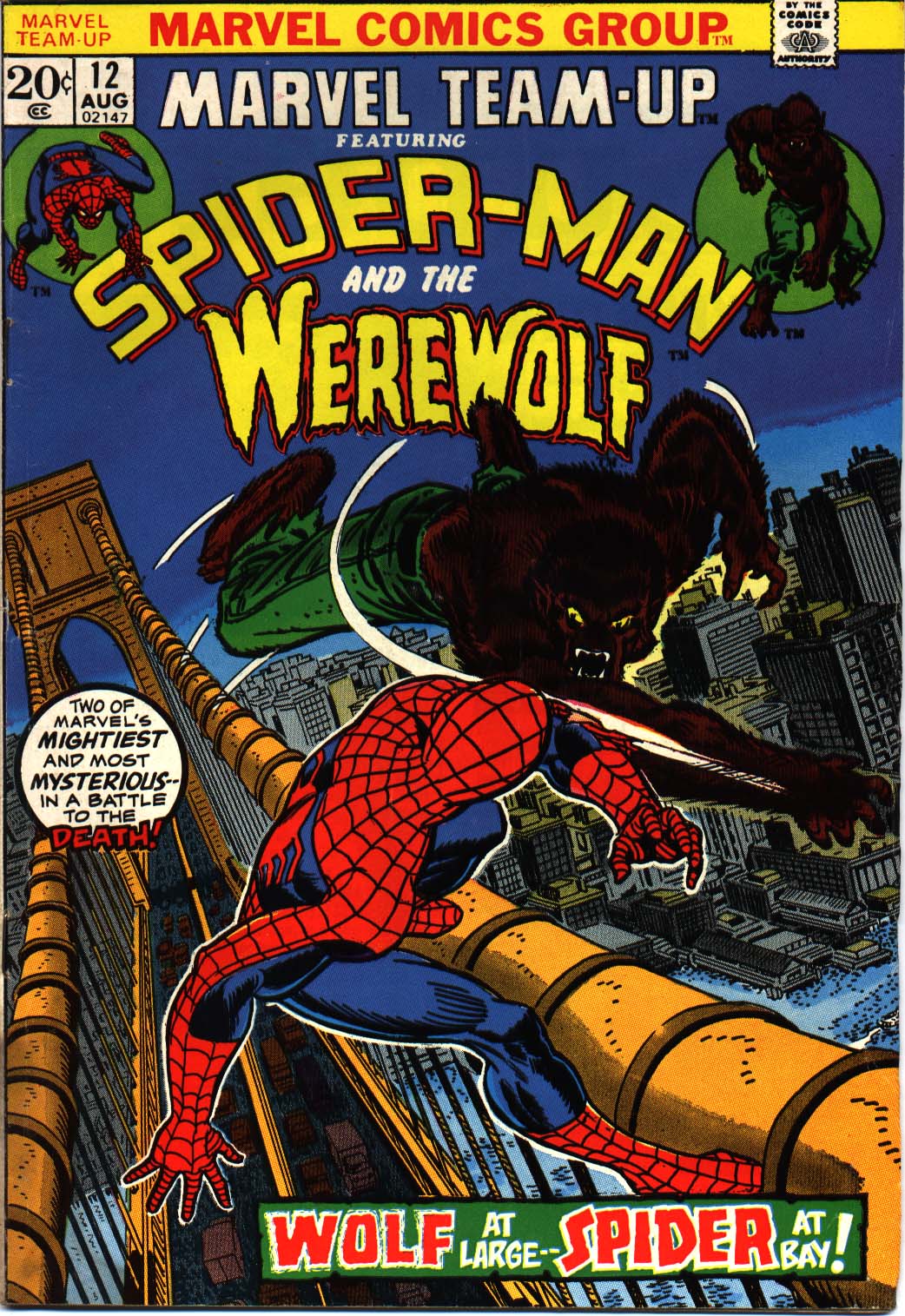 Read online Marvel Team-Up (1972) comic -  Issue #12 - 1