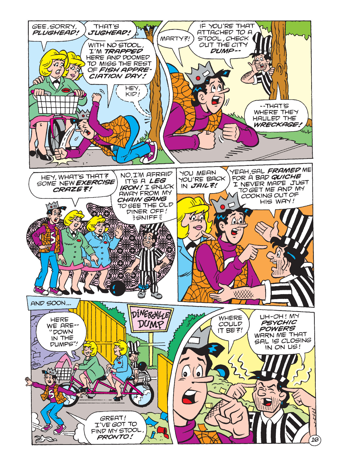 Read online Jughead's Double Digest Magazine comic -  Issue #187 - 54