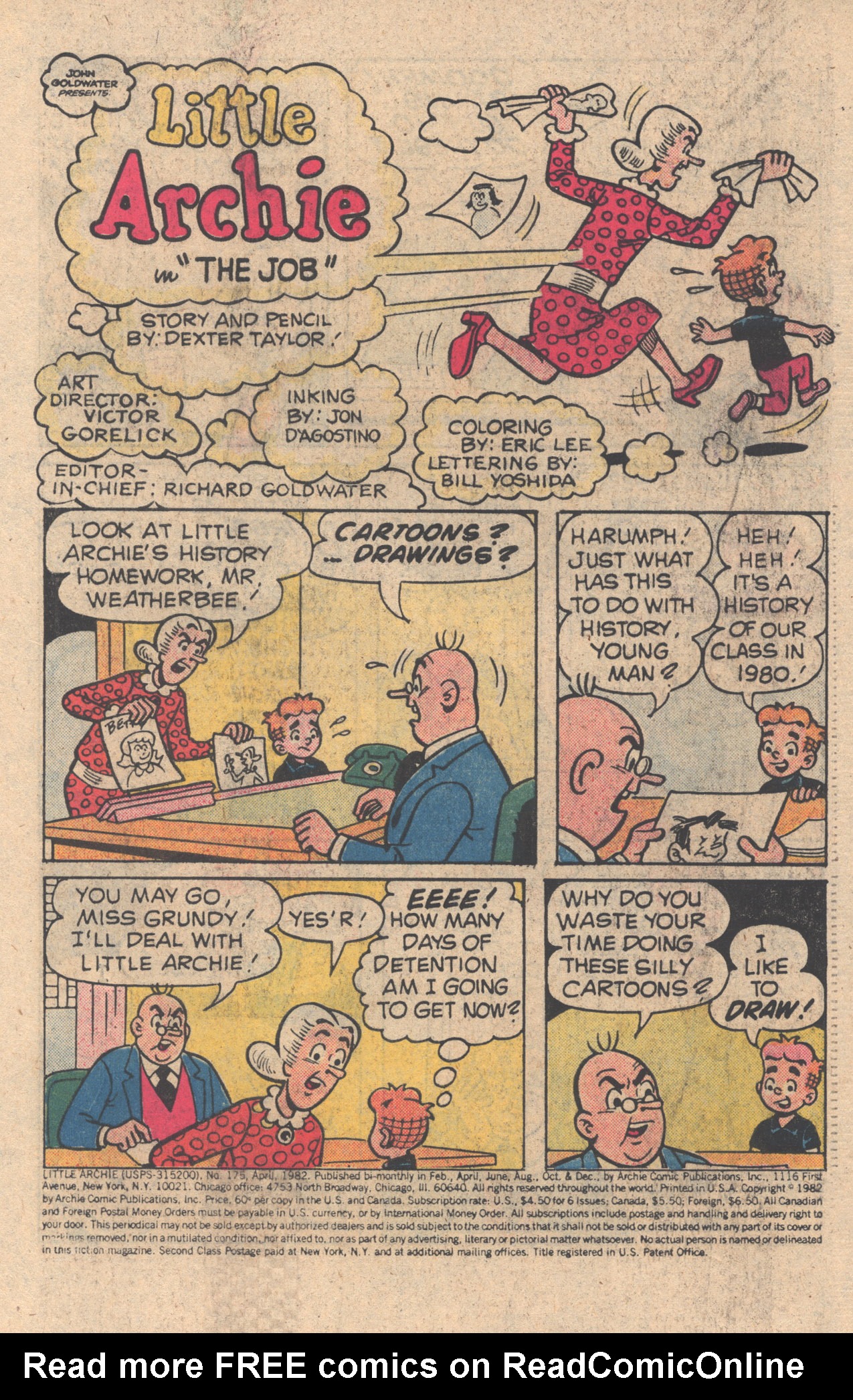 Read online The Adventures of Little Archie comic -  Issue #175 - 3