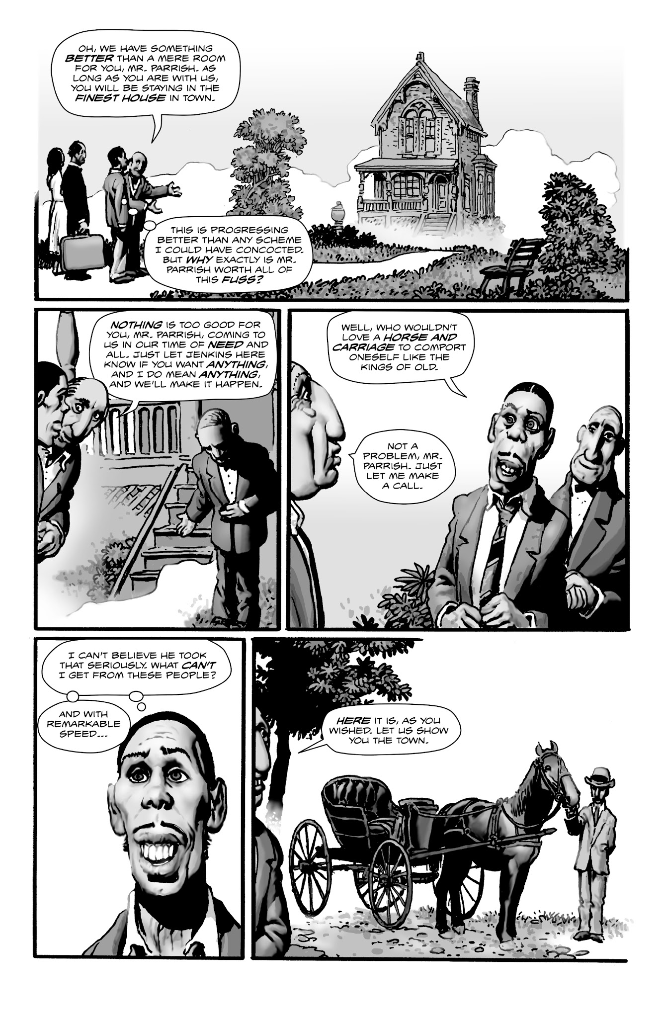Read online Shadows on the Grave comic -  Issue #6 - 6