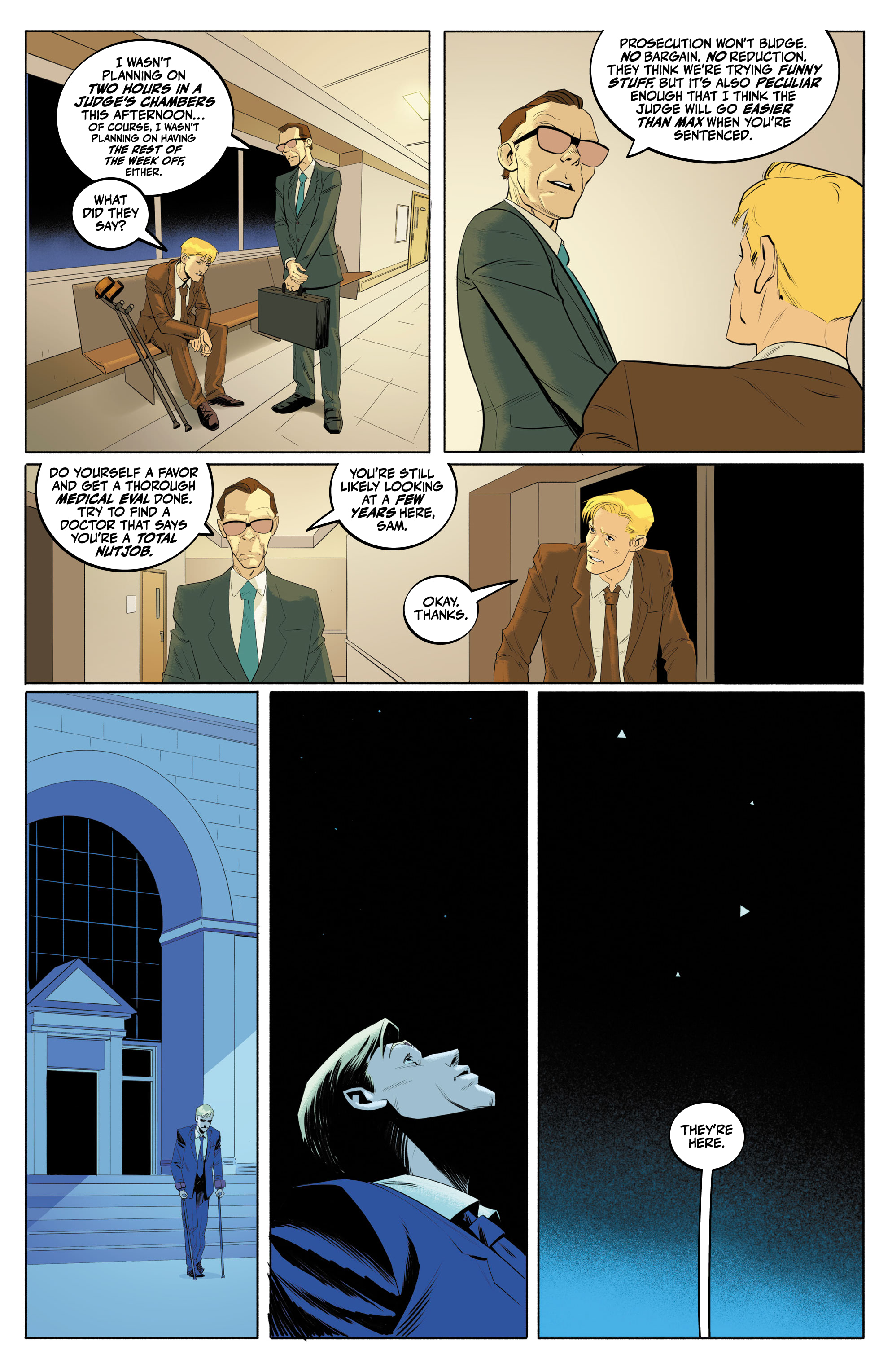 Read online The Blue Flame comic -  Issue #10 - 9