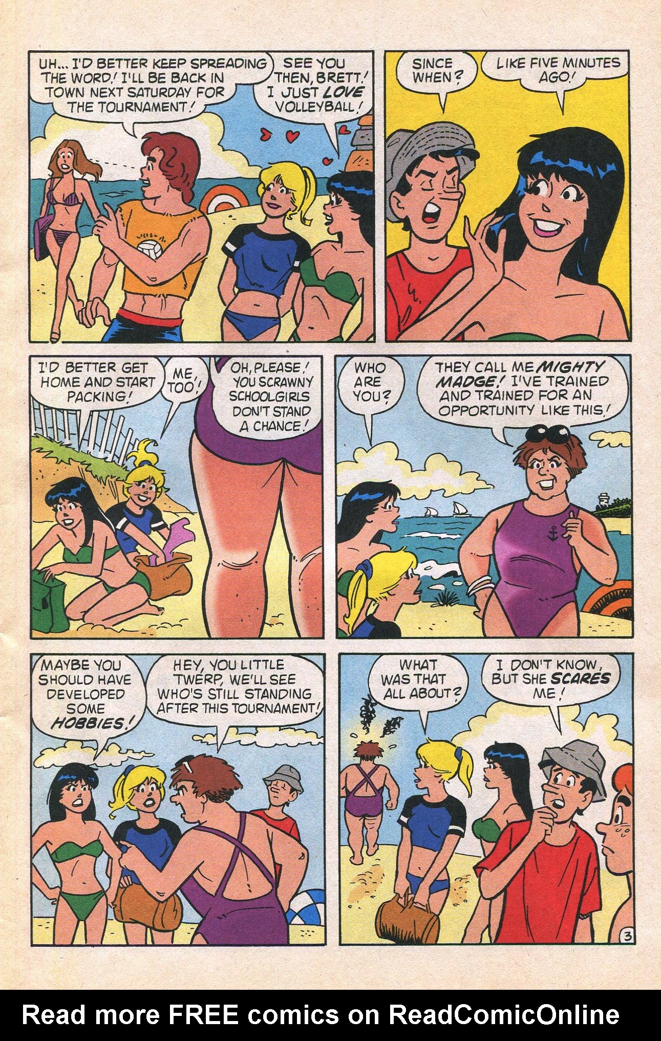 Read online Betty And Veronica: Summer Fun (1994) comic -  Issue #4 - 5