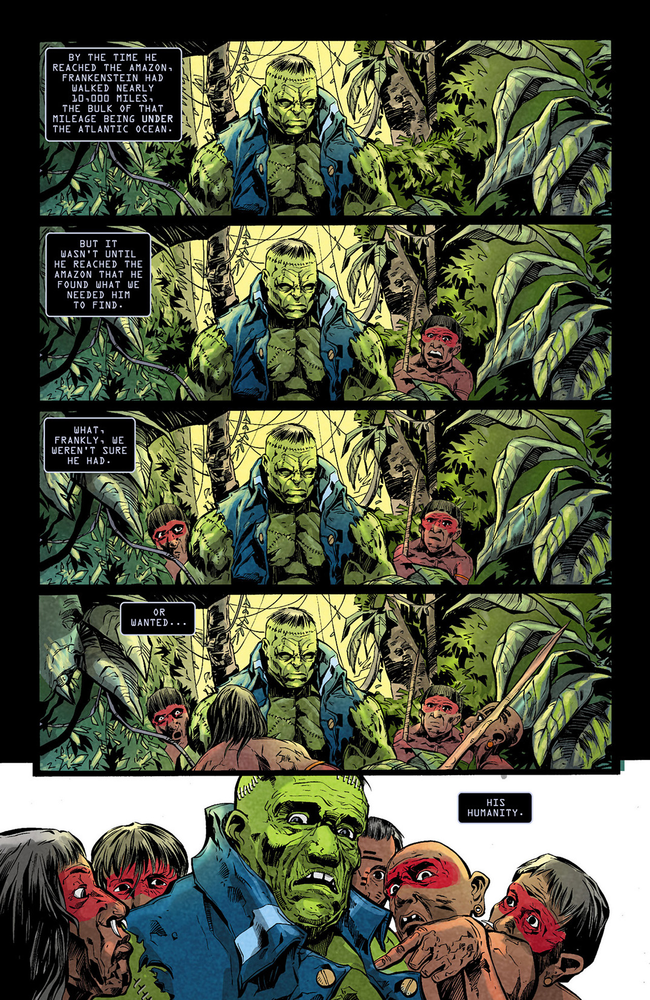 Read online Frankenstein, Agent of S.H.A.D.E. comic -  Issue #0 - 10