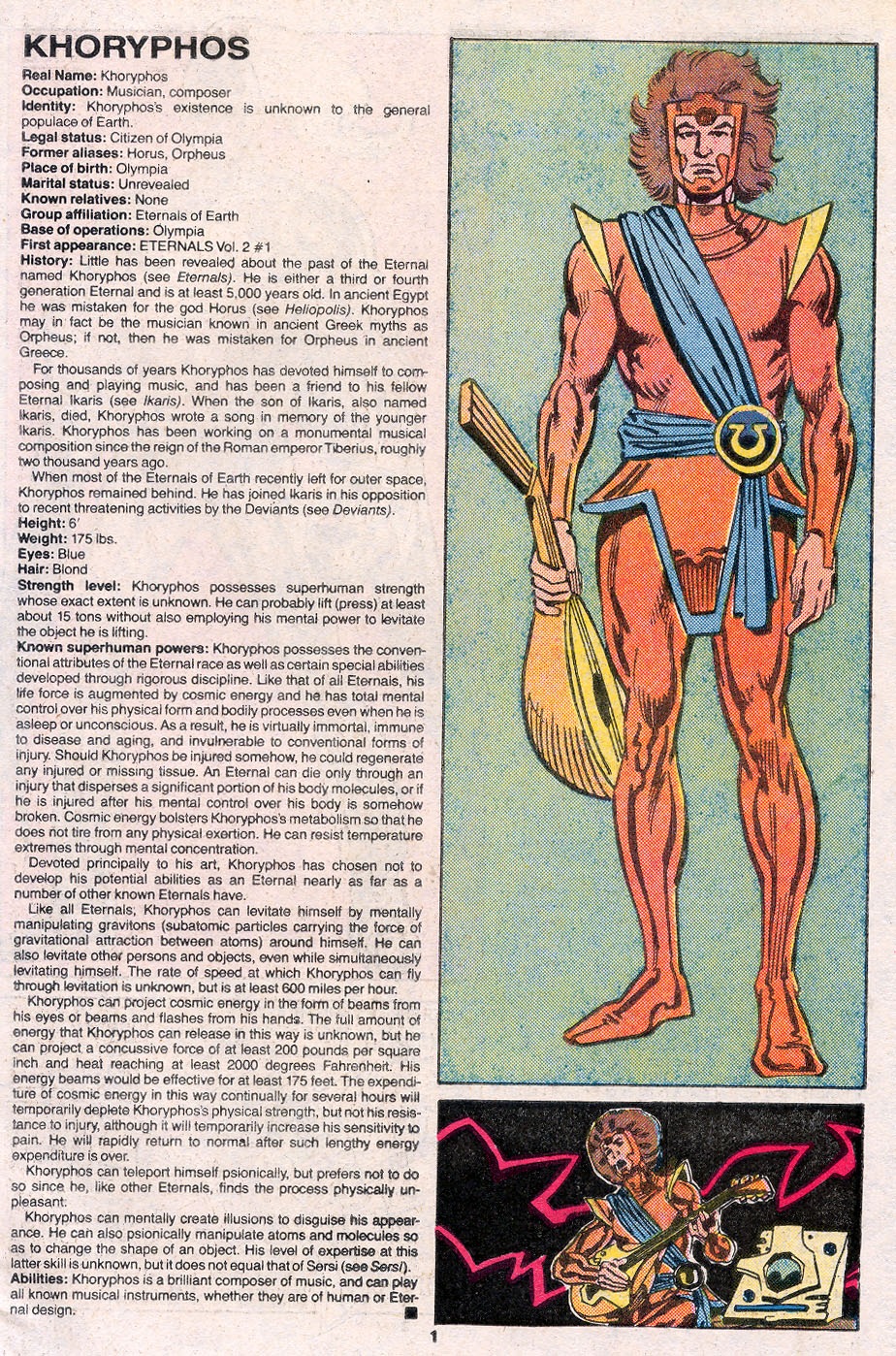 Read online The Official Handbook of the Marvel Universe Deluxe Edition comic -  Issue #7 - 3