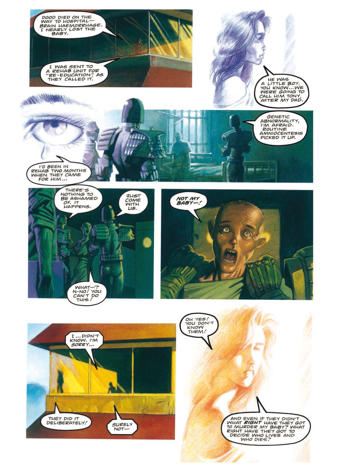 Read online Judge Dredd: America comic -  Issue # TPB - 50