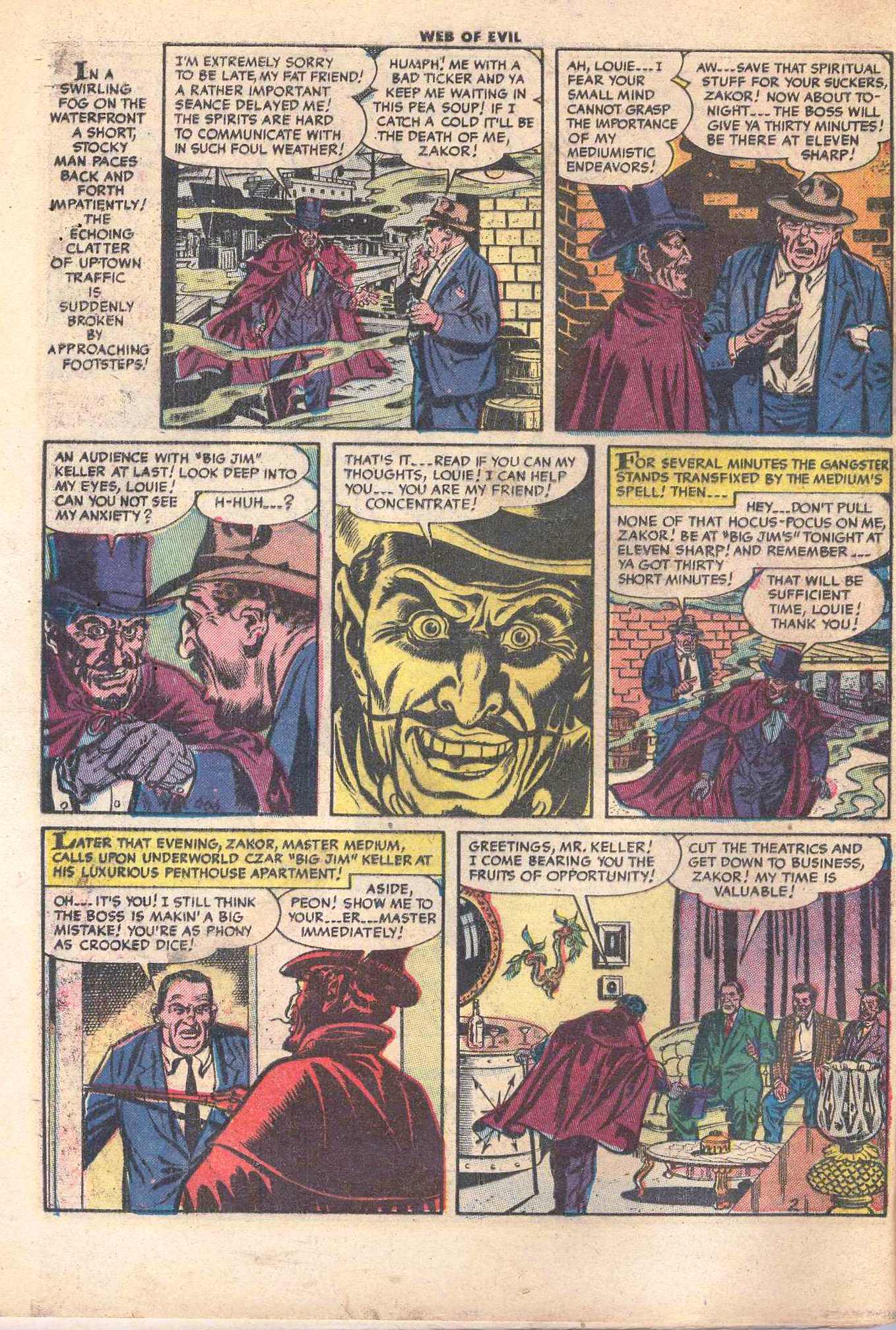 Read online Web of Evil comic -  Issue #16 - 4