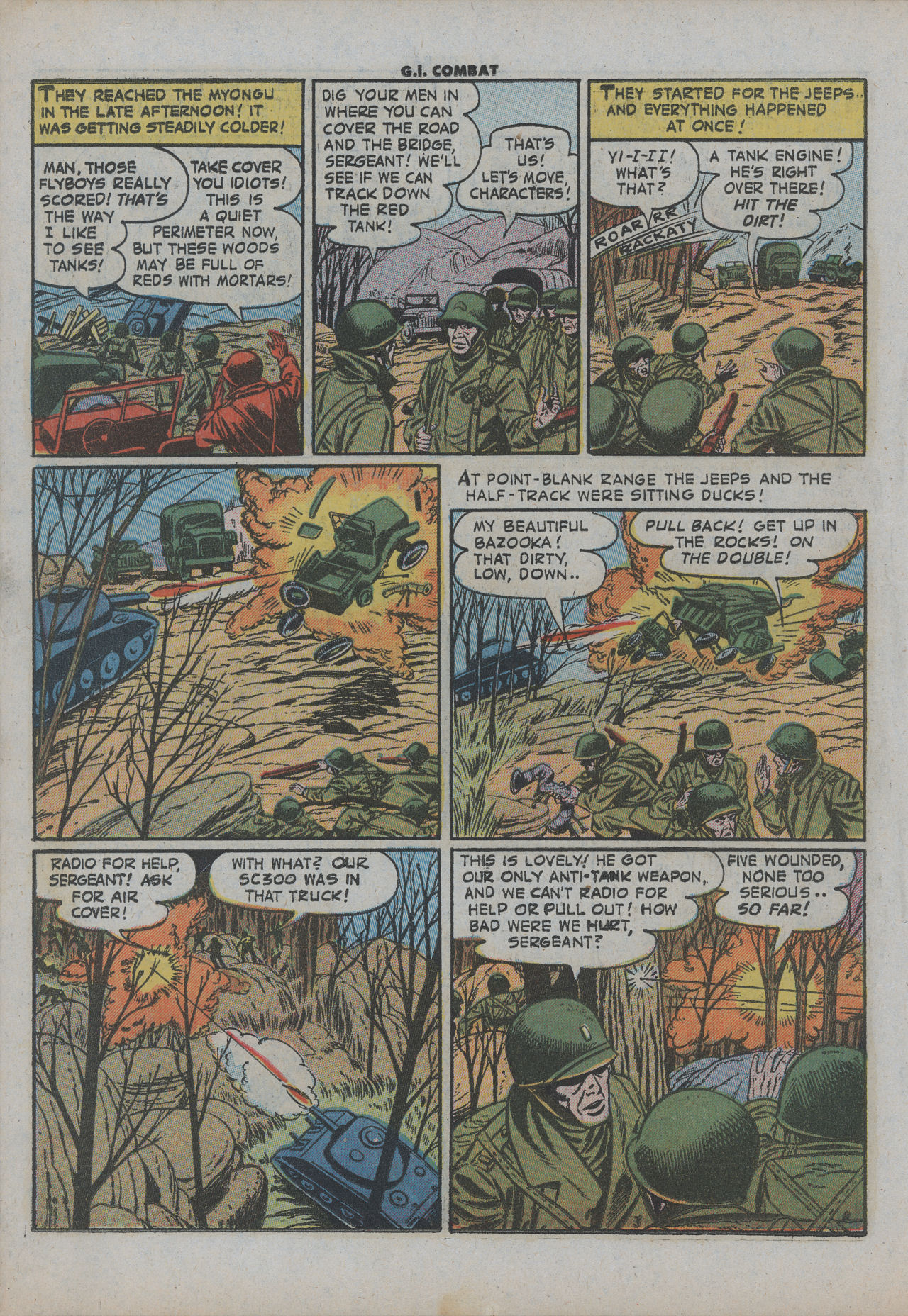 Read online G.I. Combat (1952) comic -  Issue #38 - 15