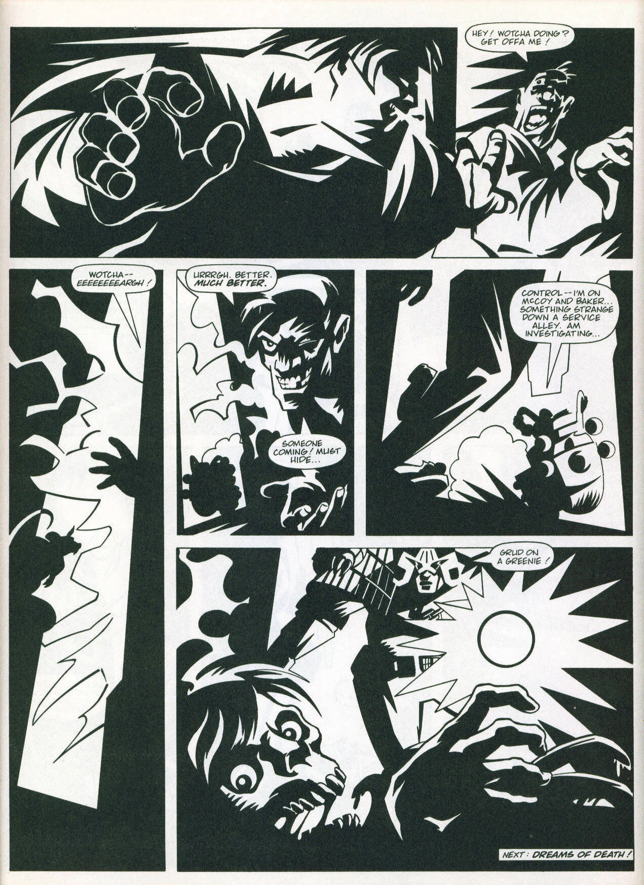 Read online Judge Dredd: The Megazine (vol. 2) comic -  Issue #56 - 22
