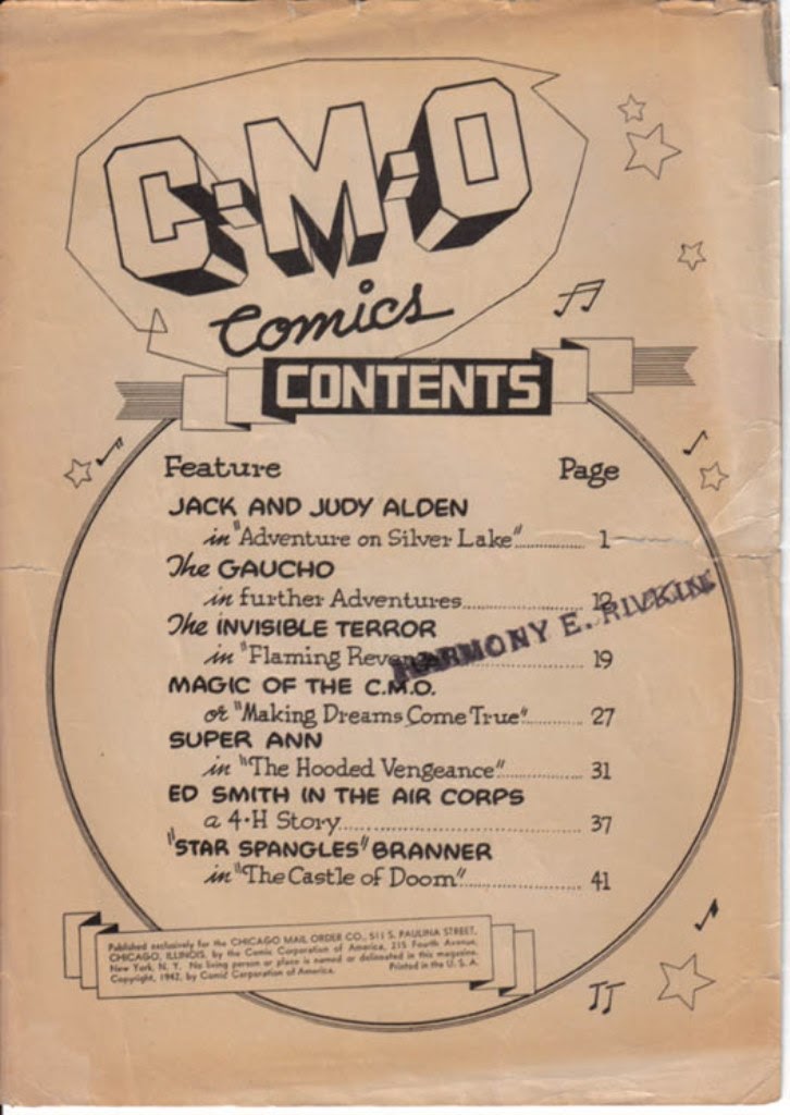 Read online C-M-O Comics comic -  Issue #2 - 2