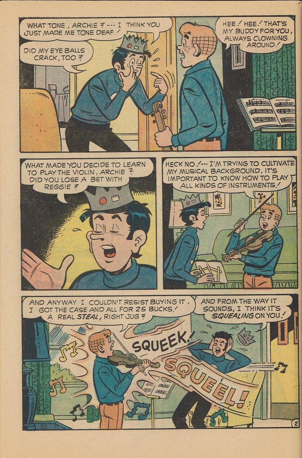 Read online Archie's TV Laugh-Out comic -  Issue #23 - 45