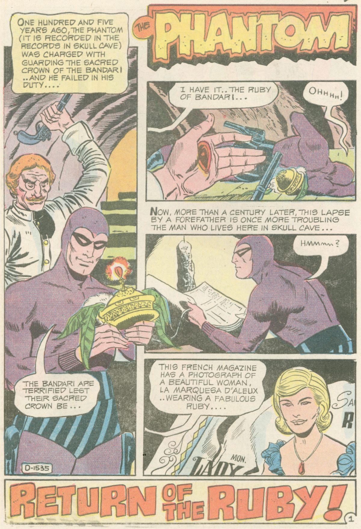 Read online The Phantom (1969) comic -  Issue #45 - 3