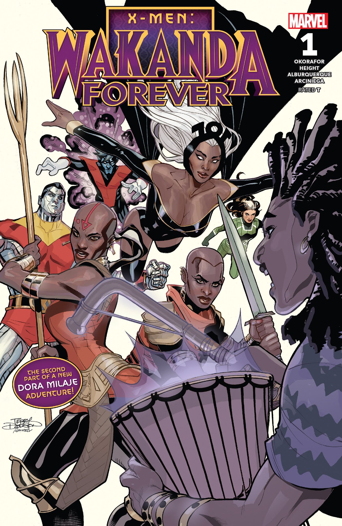 Read online Wakanda Forever: X-Men comic -  Issue # Full - 1