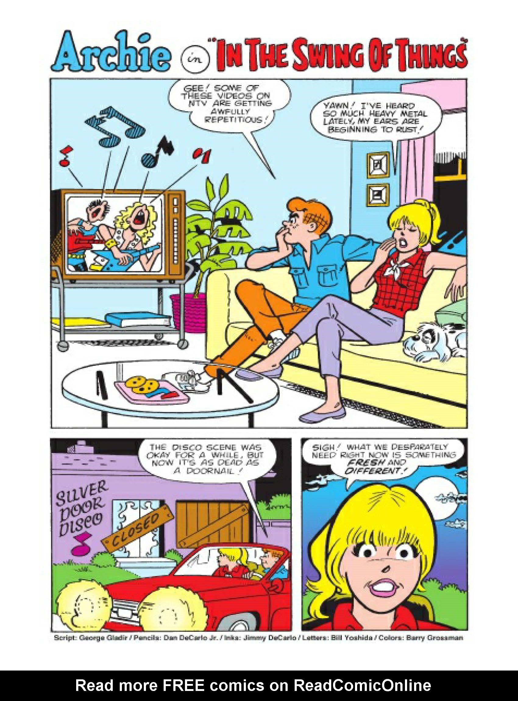 Read online Archie Comics Spectacular: Party Time! comic -  Issue # TPB - 93