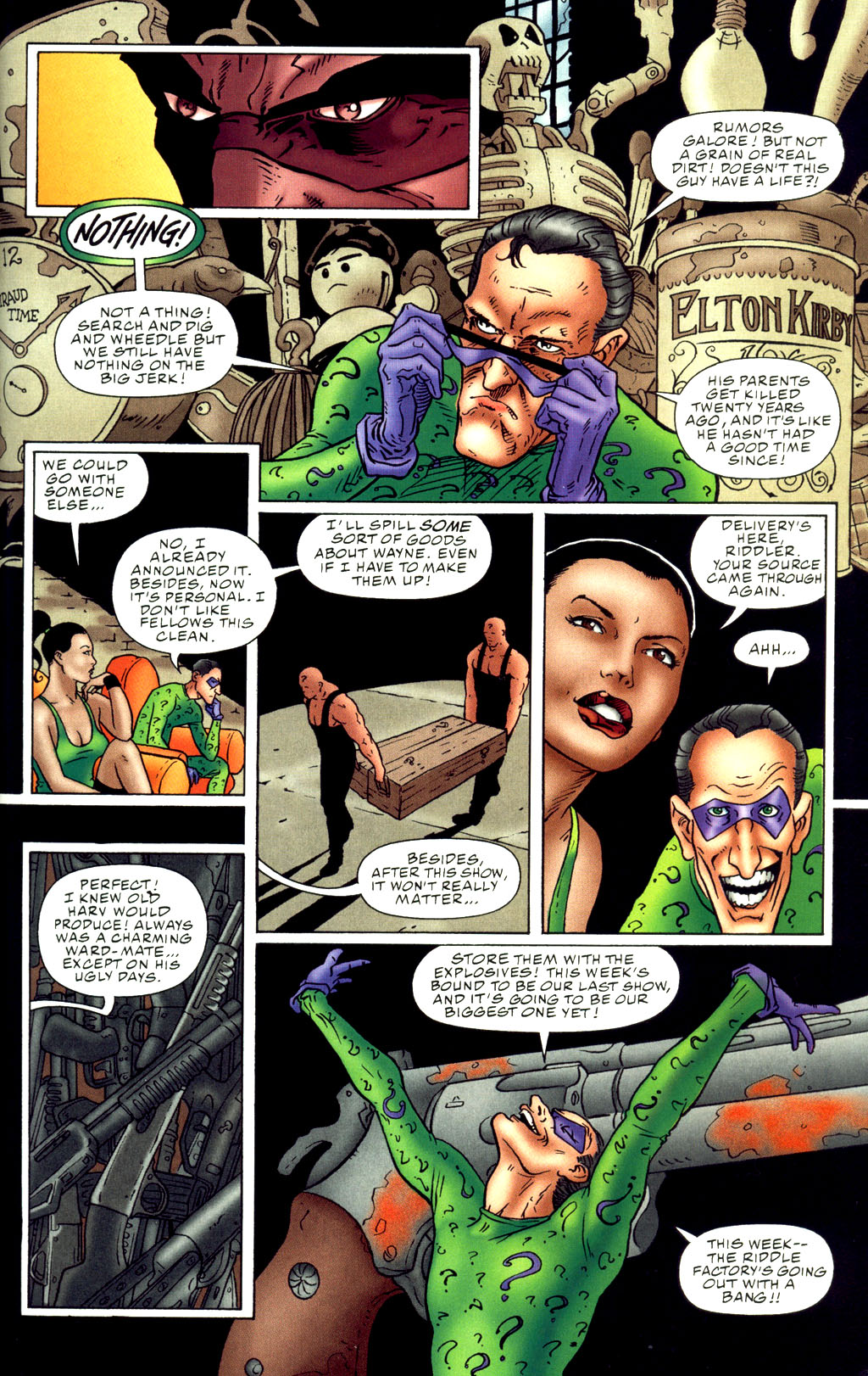 Read online Batman: Riddler - The Riddle Factory comic -  Issue # Full - 39