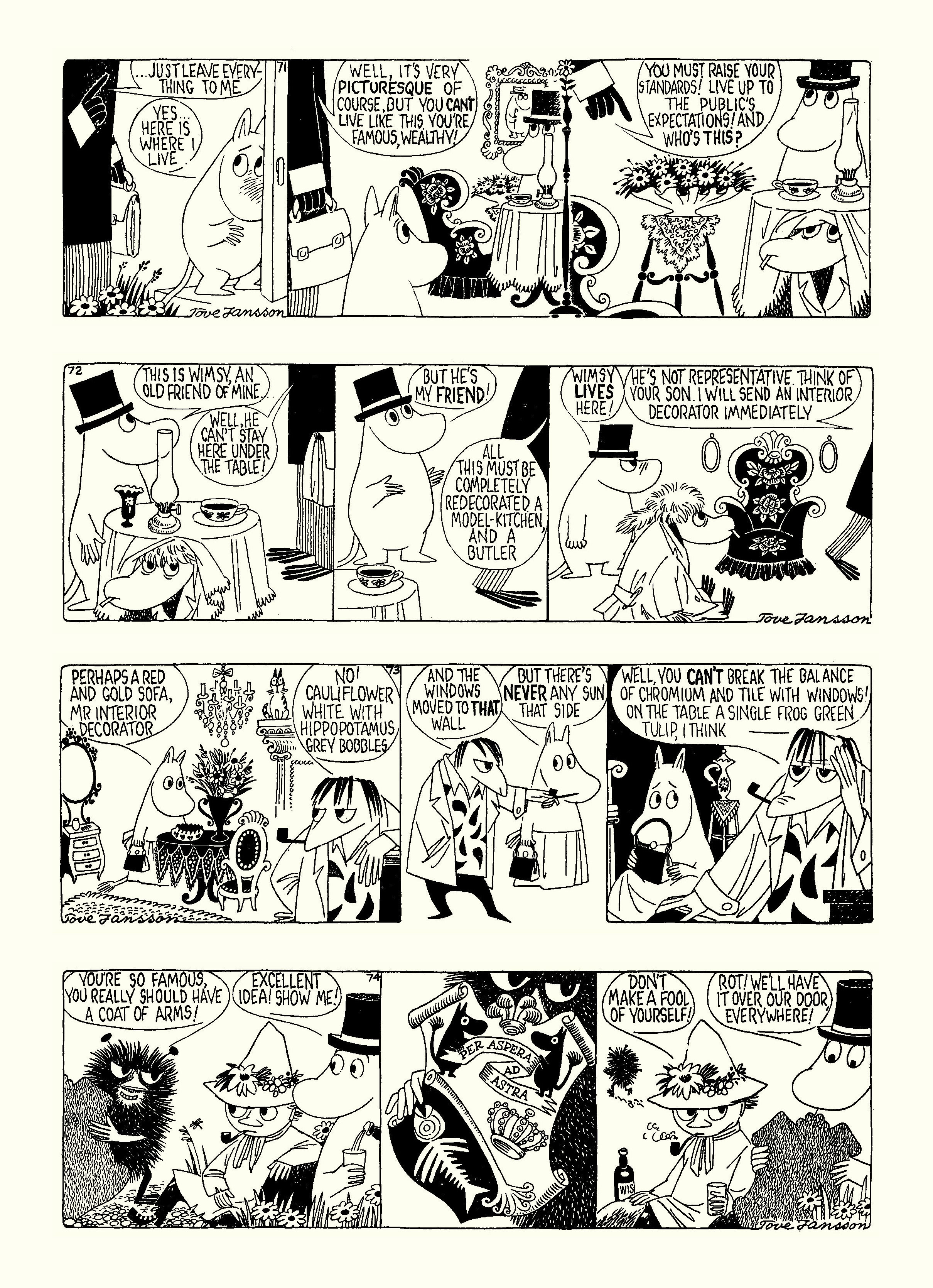 Read online Moomin: The Complete Tove Jansson Comic Strip comic -  Issue # TPB 4 - 97