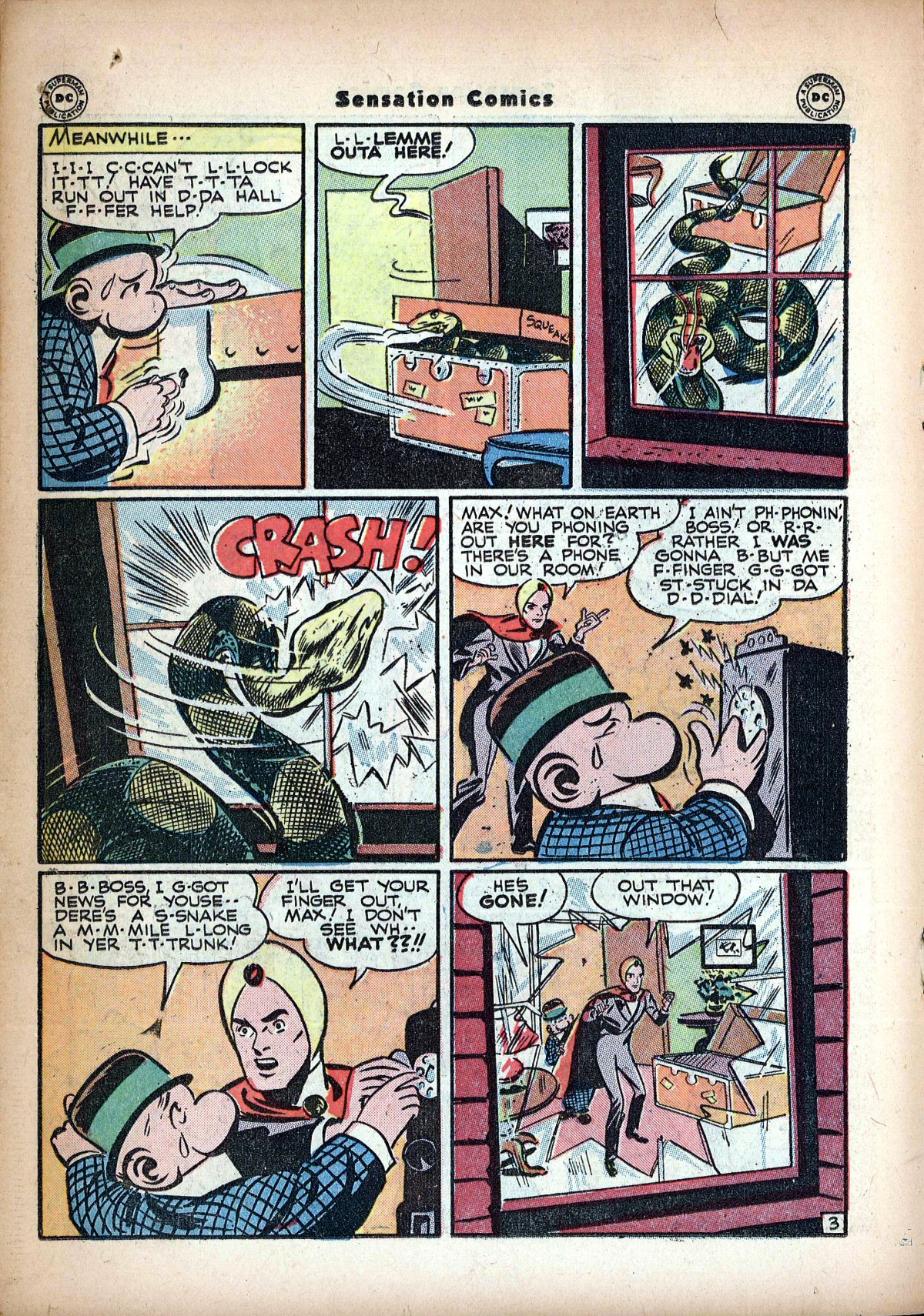 Read online Sensation (Mystery) Comics comic -  Issue #62 - 26