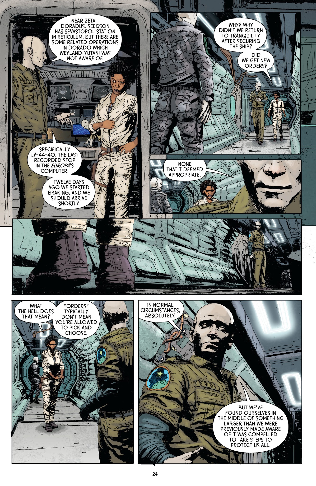 Read online Aliens: Defiance comic -  Issue # _TPB 1 - 24