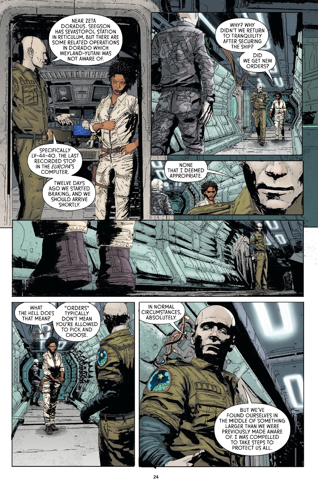 Aliens: Defiance issue TPB 1 - Page 24