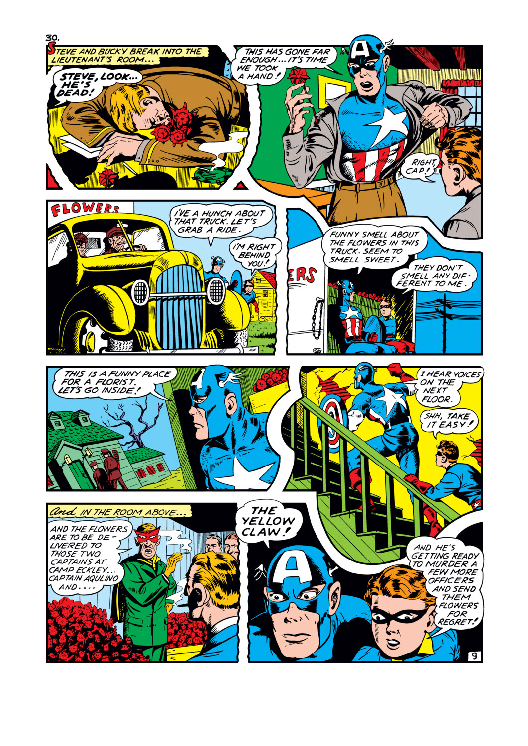 Read online Captain America Comics comic -  Issue #14 - 32