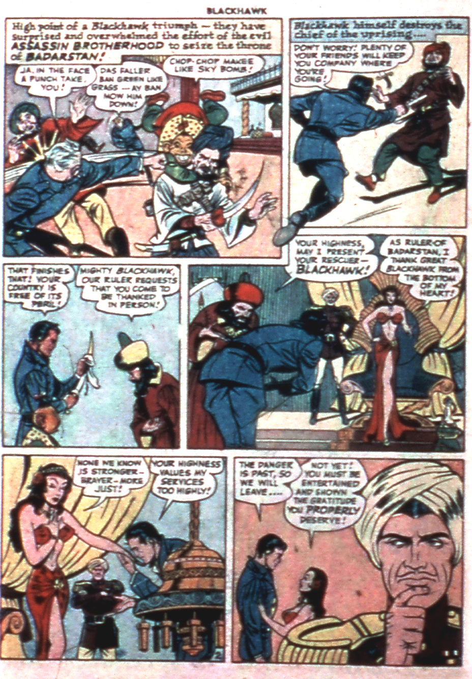 Read online Blackhawk (1957) comic -  Issue #14 - 16