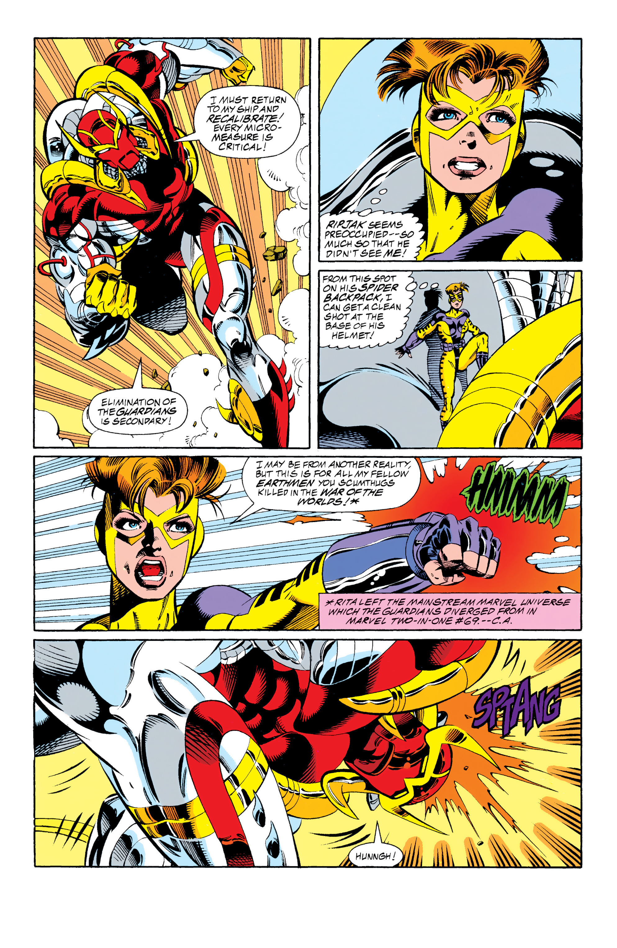 Read online Guardians of the Galaxy (1990) comic -  Issue # _TPB In The Year 3000 3 (Part 2) - 87