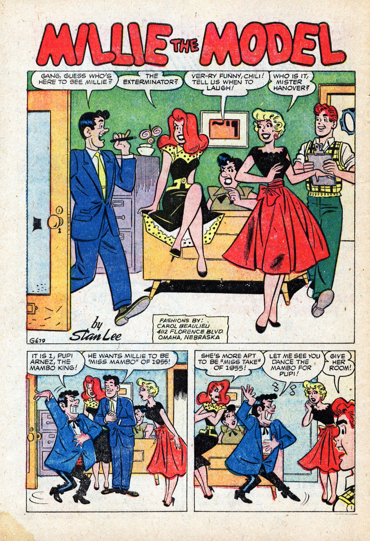 Read online Millie the Model comic -  Issue #63 - 8