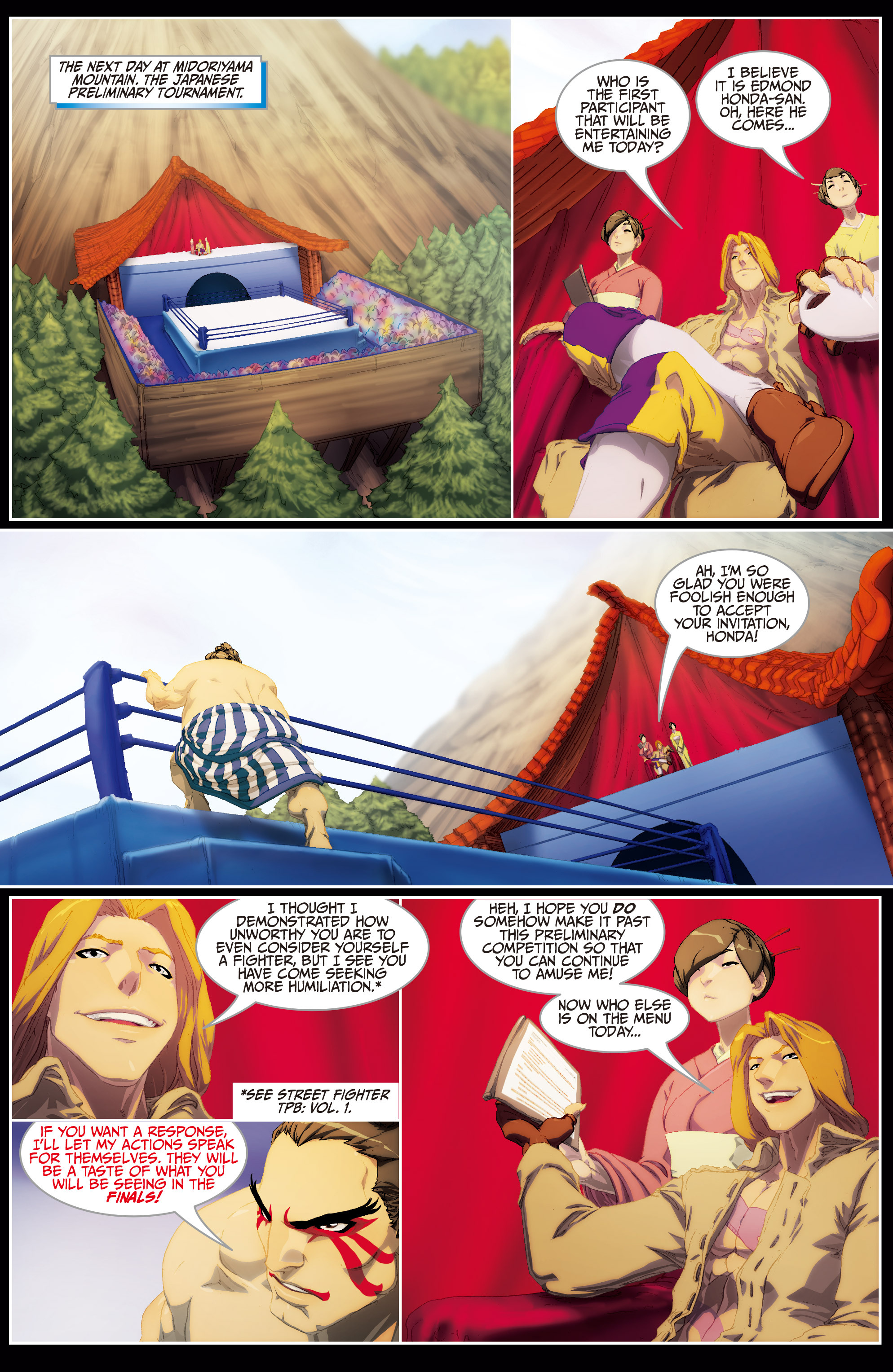 Read online Street Fighter II Turbo comic -  Issue #5 - 12