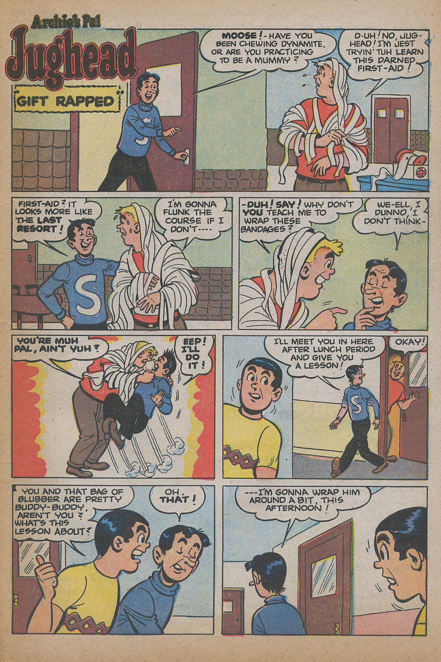Read online Archie's Pal Jughead comic -  Issue #26 - 27