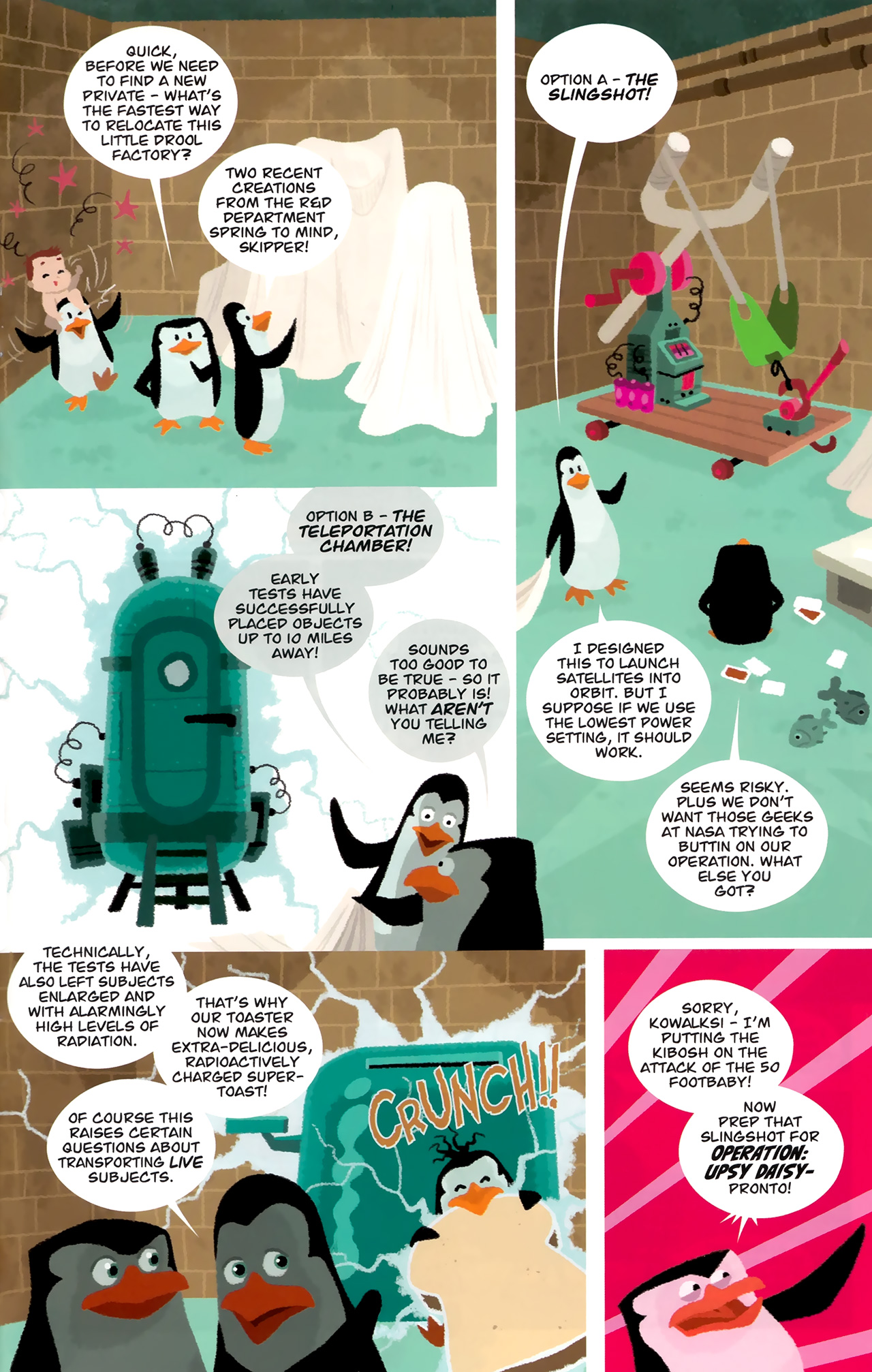 Read online Penguins of Madagascar comic -  Issue #4 - 25