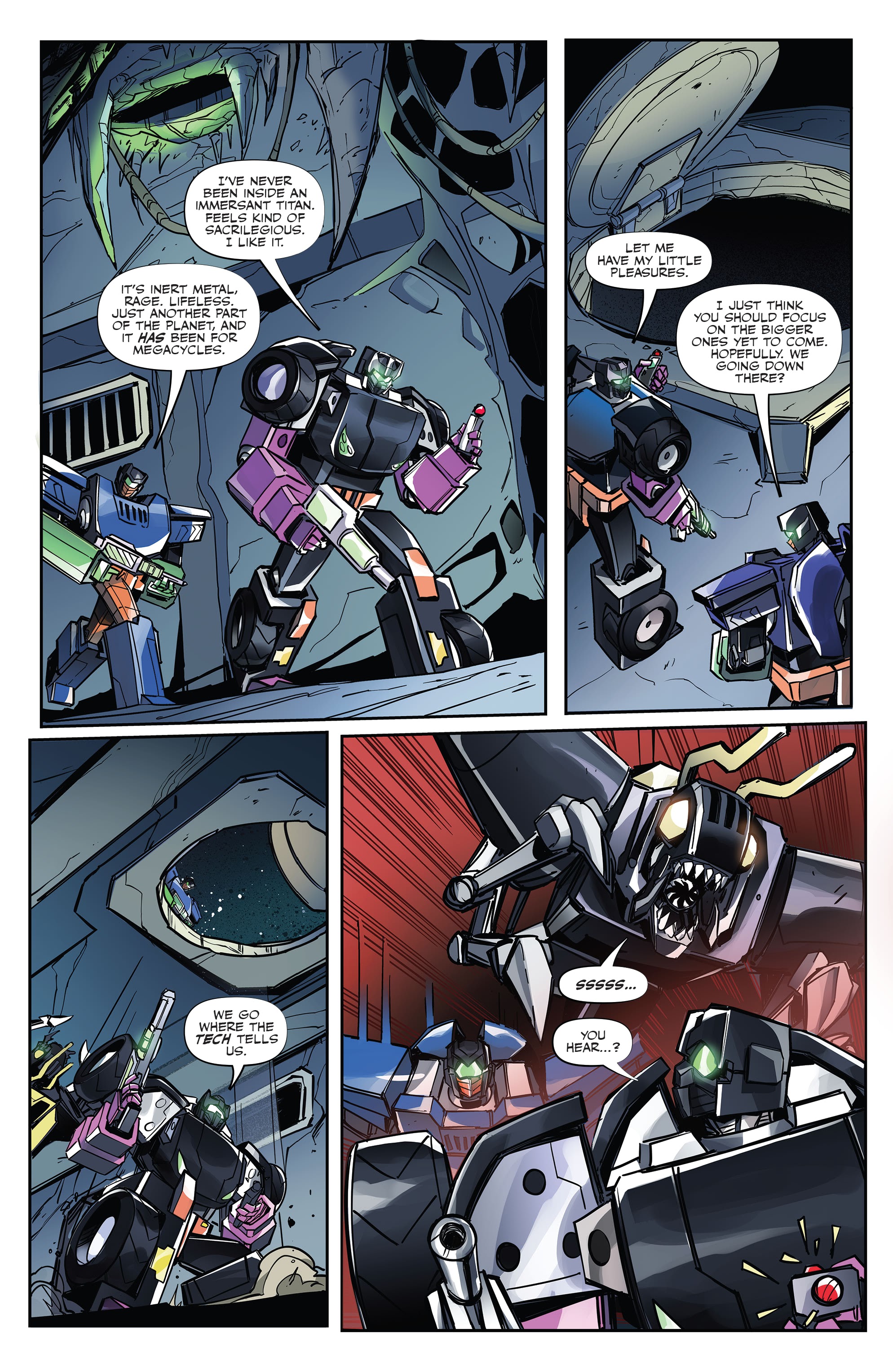 Read online Transformers: Escape comic -  Issue #4 - 13