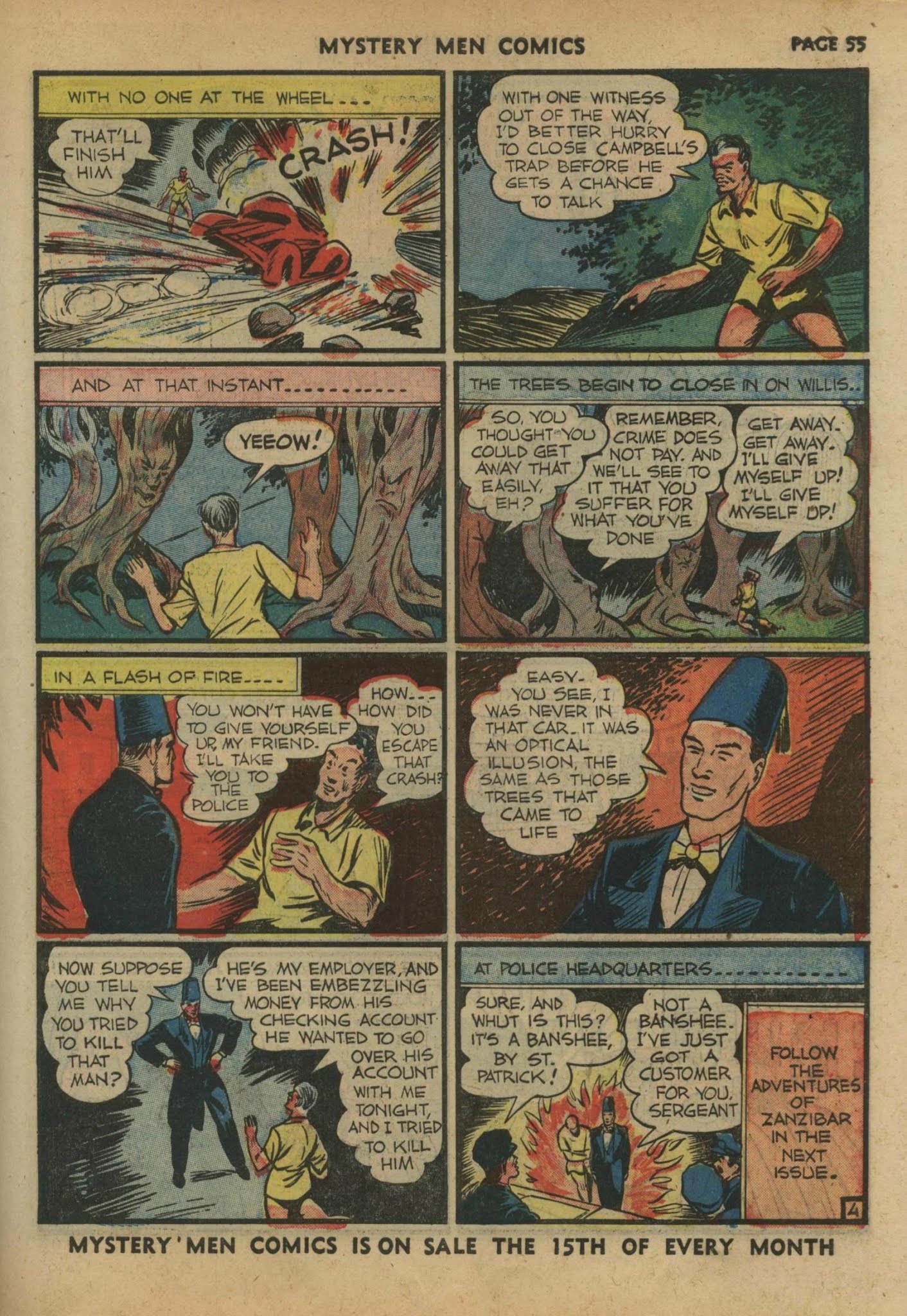 Read online Mystery Men Comics comic -  Issue #18 - 57