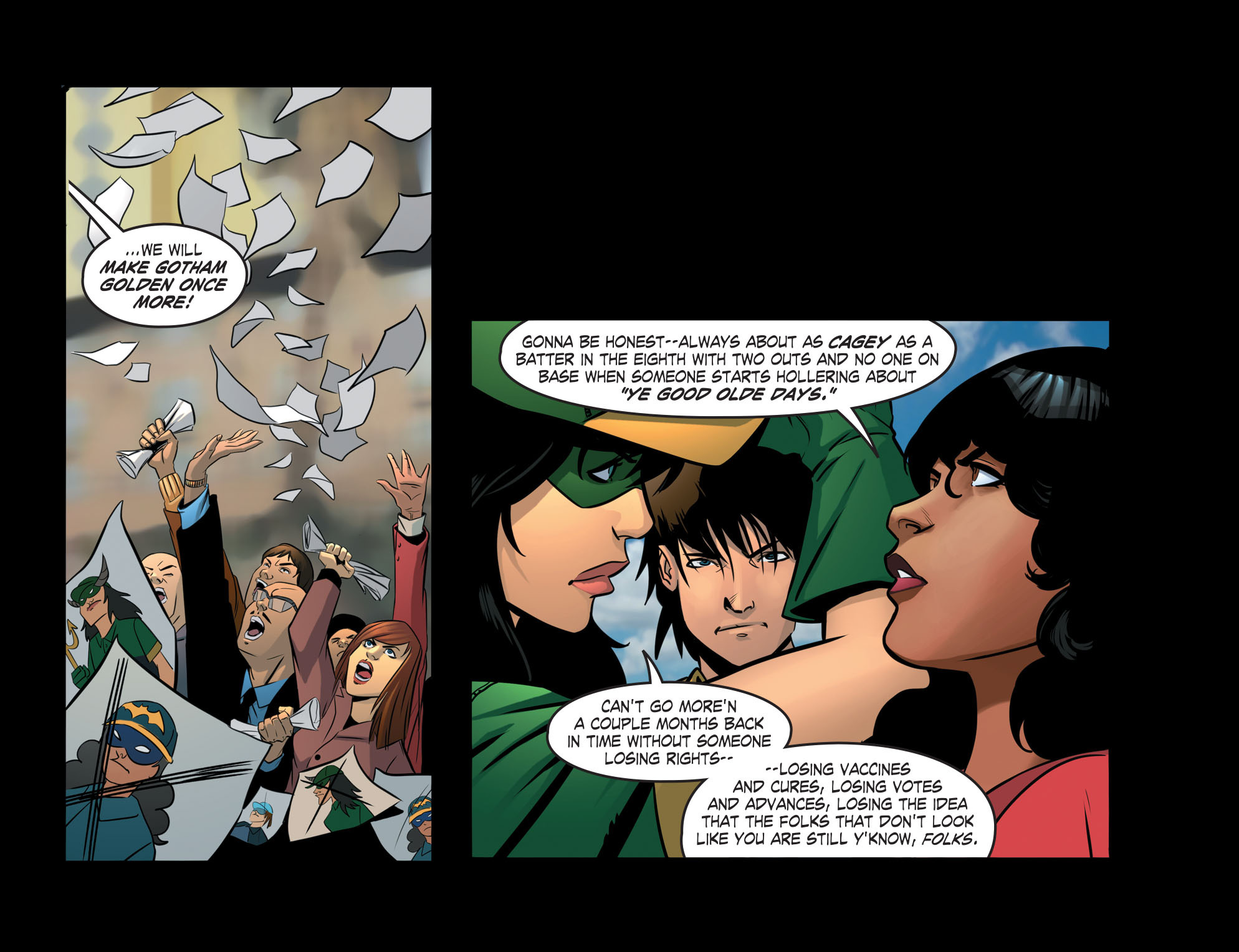 Read online DC Comics: Bombshells comic -  Issue #38 - 7