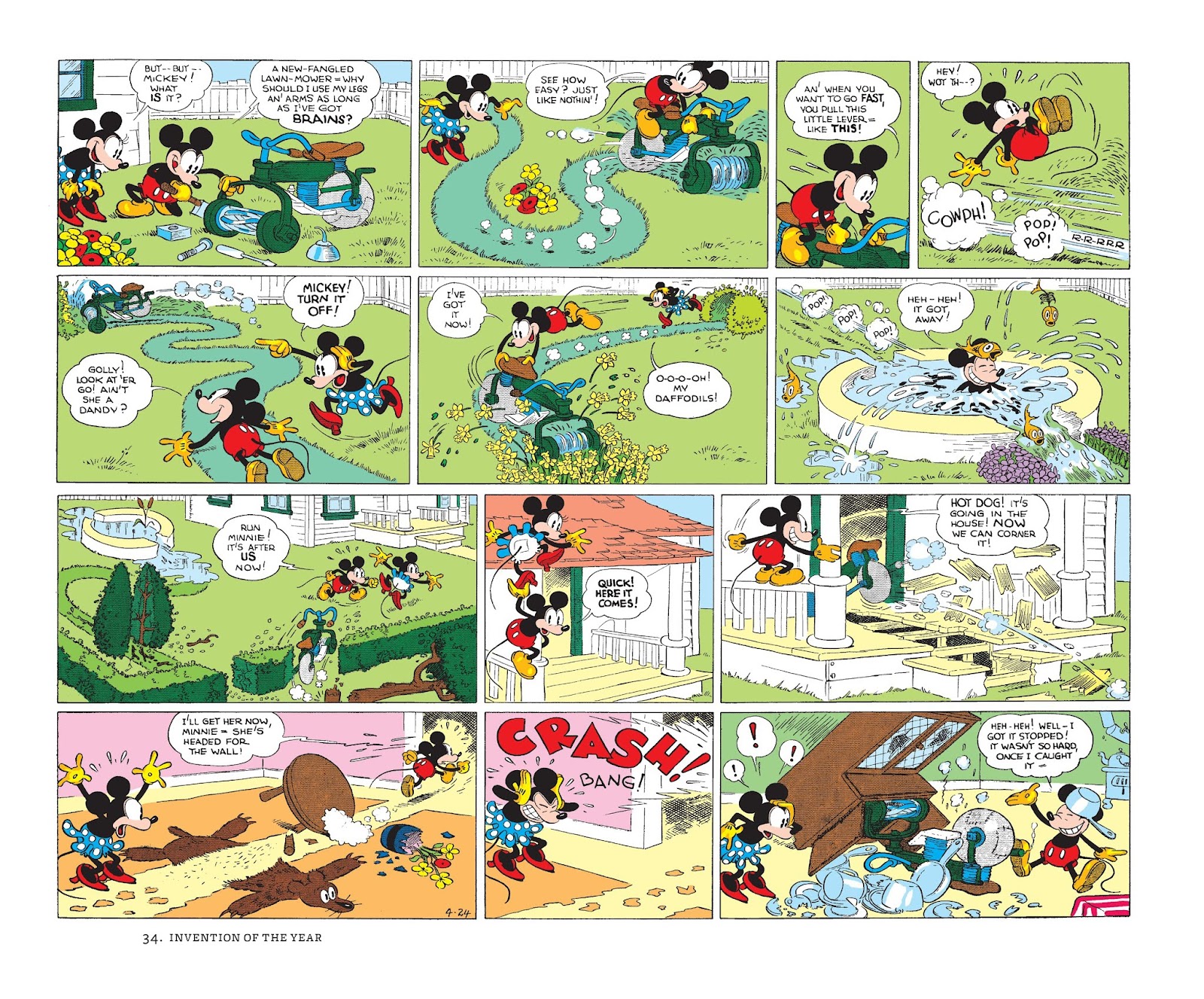 Walt Disney's Mickey Mouse Color Sundays issue TPB 1 (Part 1) - Page 34