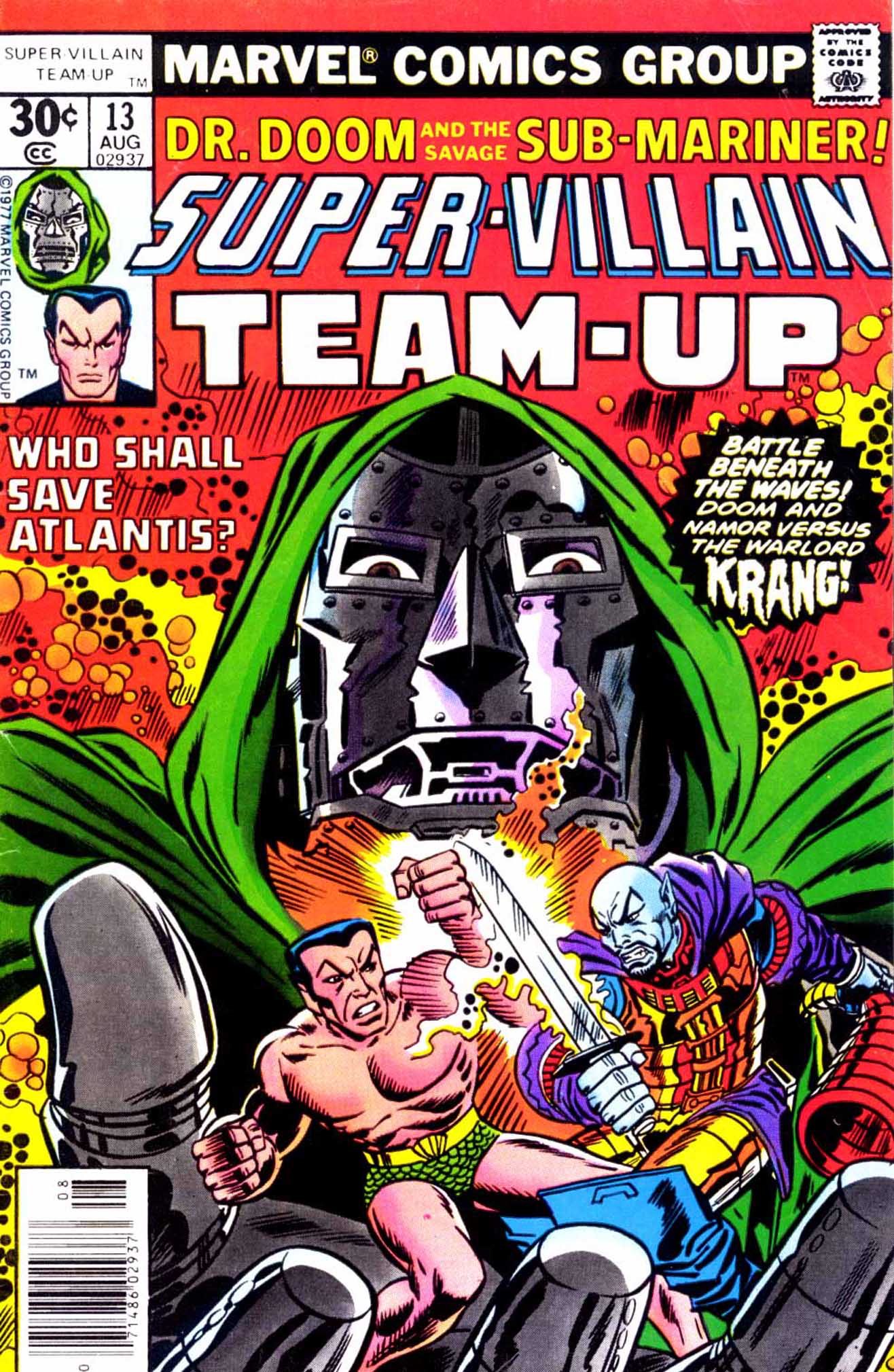 Read online Super-Villain Team-Up comic -  Issue #13 - 1