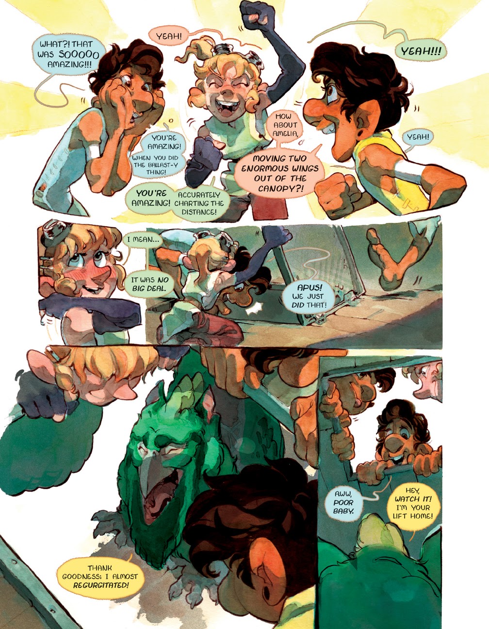 Read online Amelia Erroway: Castaway Commander comic -  Issue # TPB (Part 3) - 16