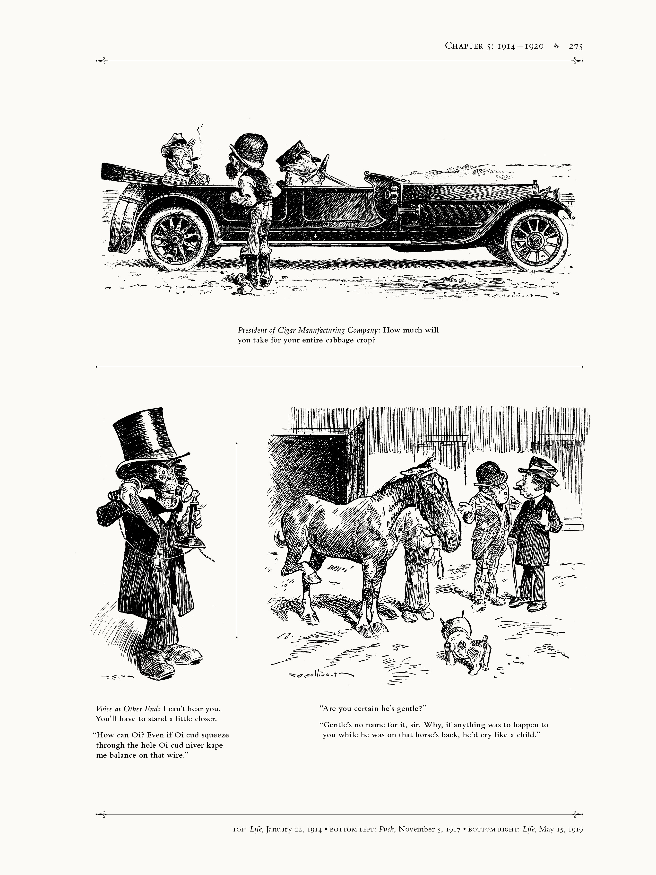 Read online A Cockeyed Menagerie: The Drawings of T.S. Sullivant comic -  Issue # TPB (Part 3) - 83