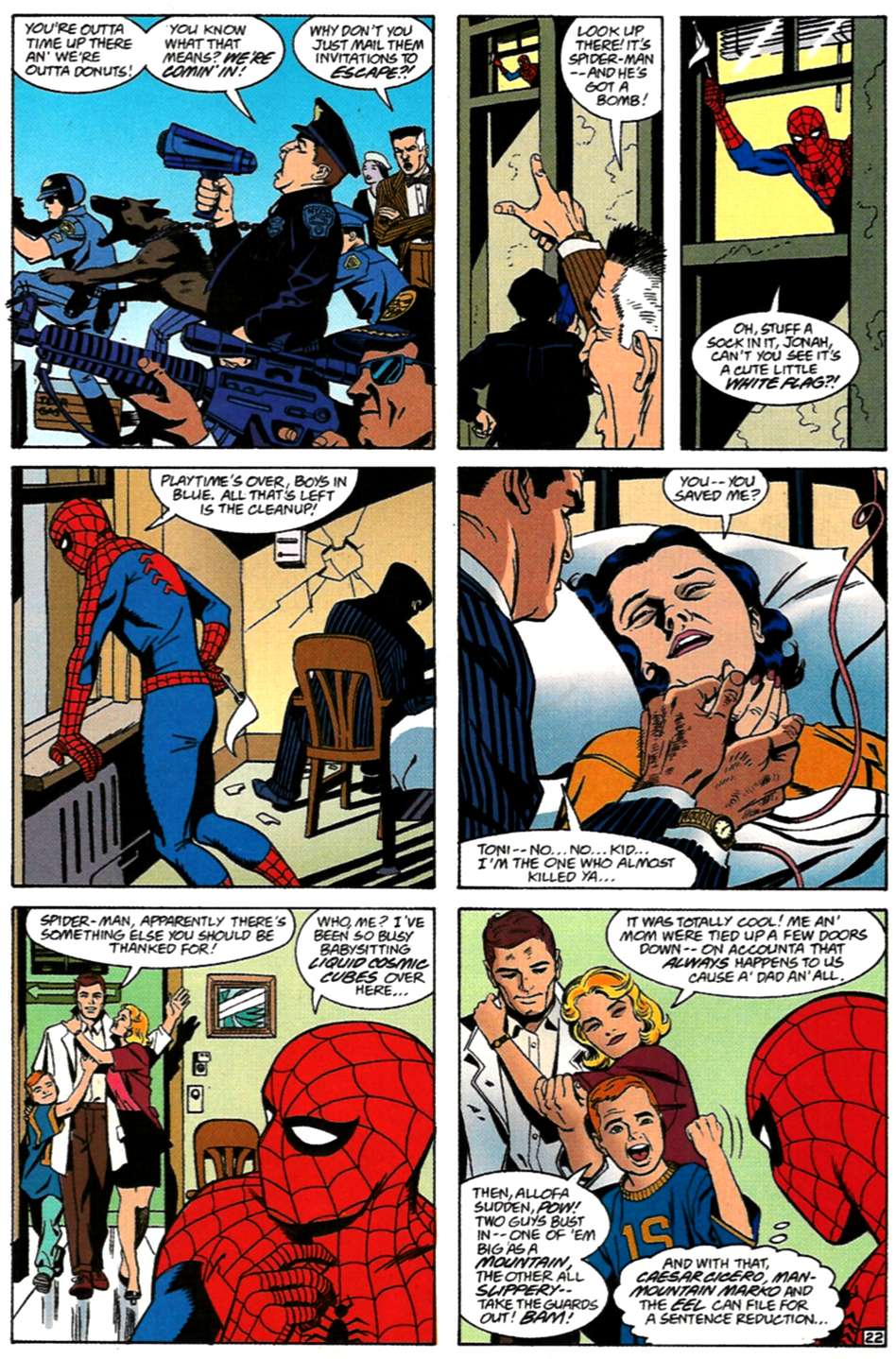 Read online Spider-Man: Lifeline comic -  Issue #3 - 22