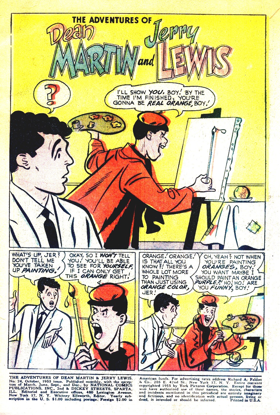 Read online The Adventures of Dean Martin and Jerry Lewis comic -  Issue #24 - 3