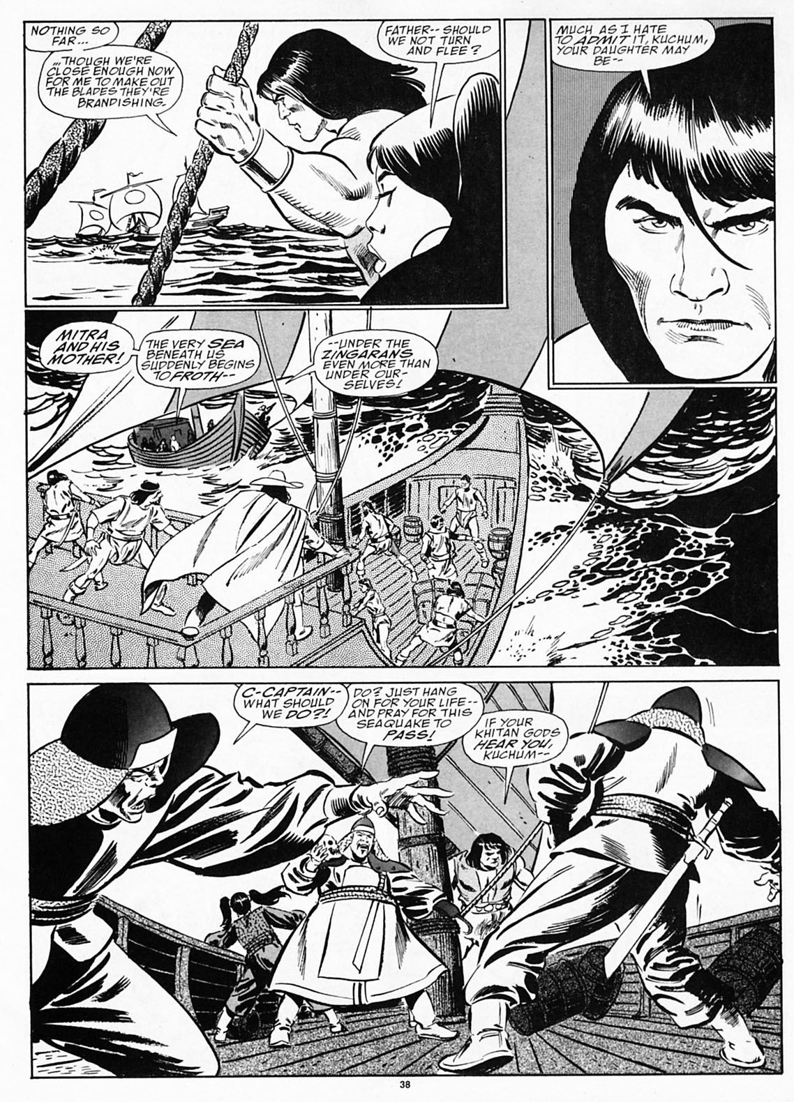 The Savage Sword Of Conan issue 190 - Page 40
