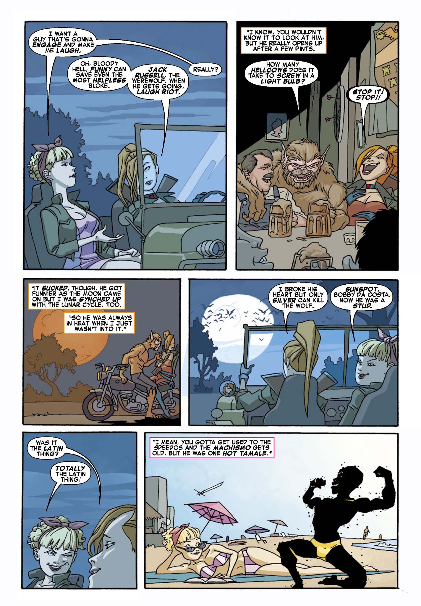 Read online Astonishing Tales: Boom Boom and Elsa comic -  Issue # Full - 5