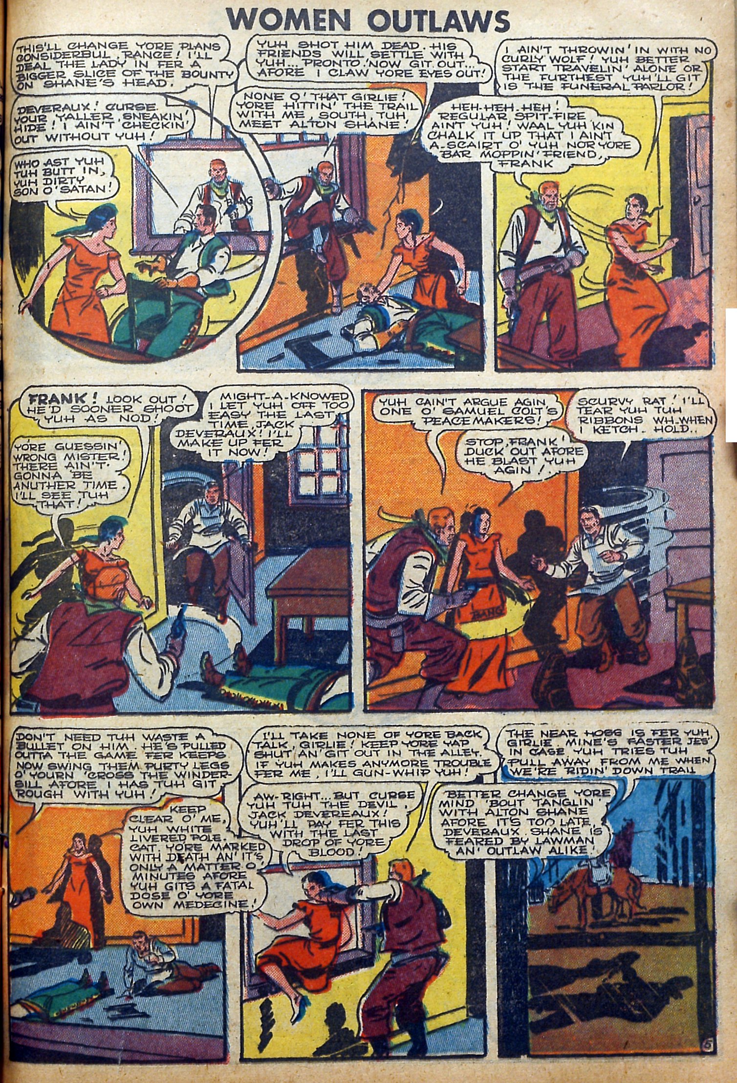 Read online Women Outlaws comic -  Issue #5 - 16