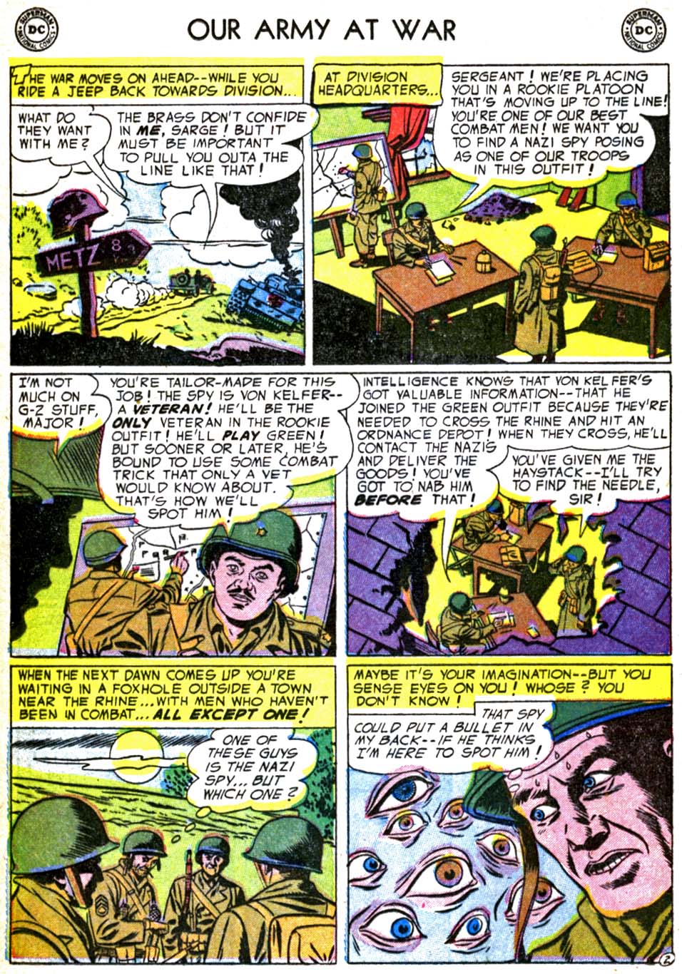 Read online Our Army at War (1952) comic -  Issue #26 - 20