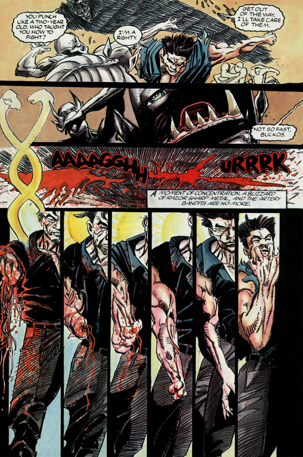 Read online Xombi (1994) comic -  Issue #0 - 16