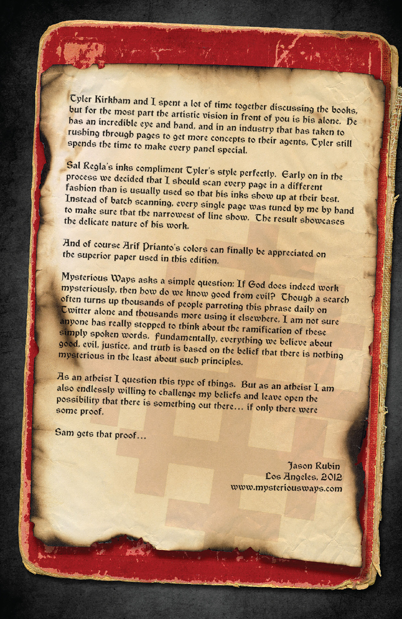 Read online Mysterious Ways comic -  Issue # TPB (Part 1) - 8