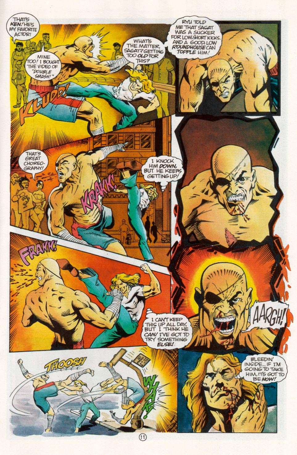 Read online Street Fighter (1991) comic -  Issue #2 - 12