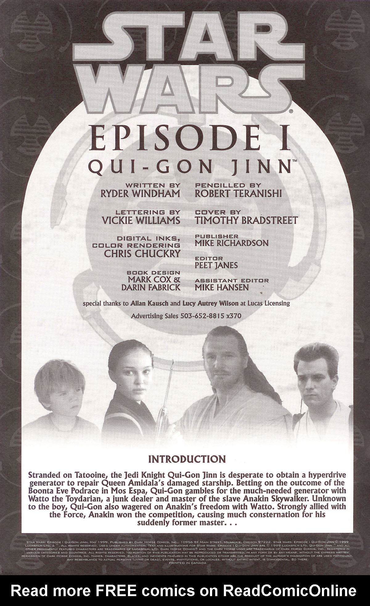 Read online Star Wars: Episode I comic -  Issue # Issue - Qui-Gon Jinn - 2