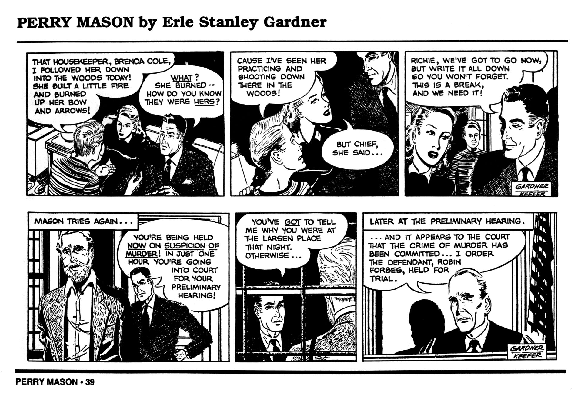 Read online Four Cases of Murder comic -  Issue # TPB - 47