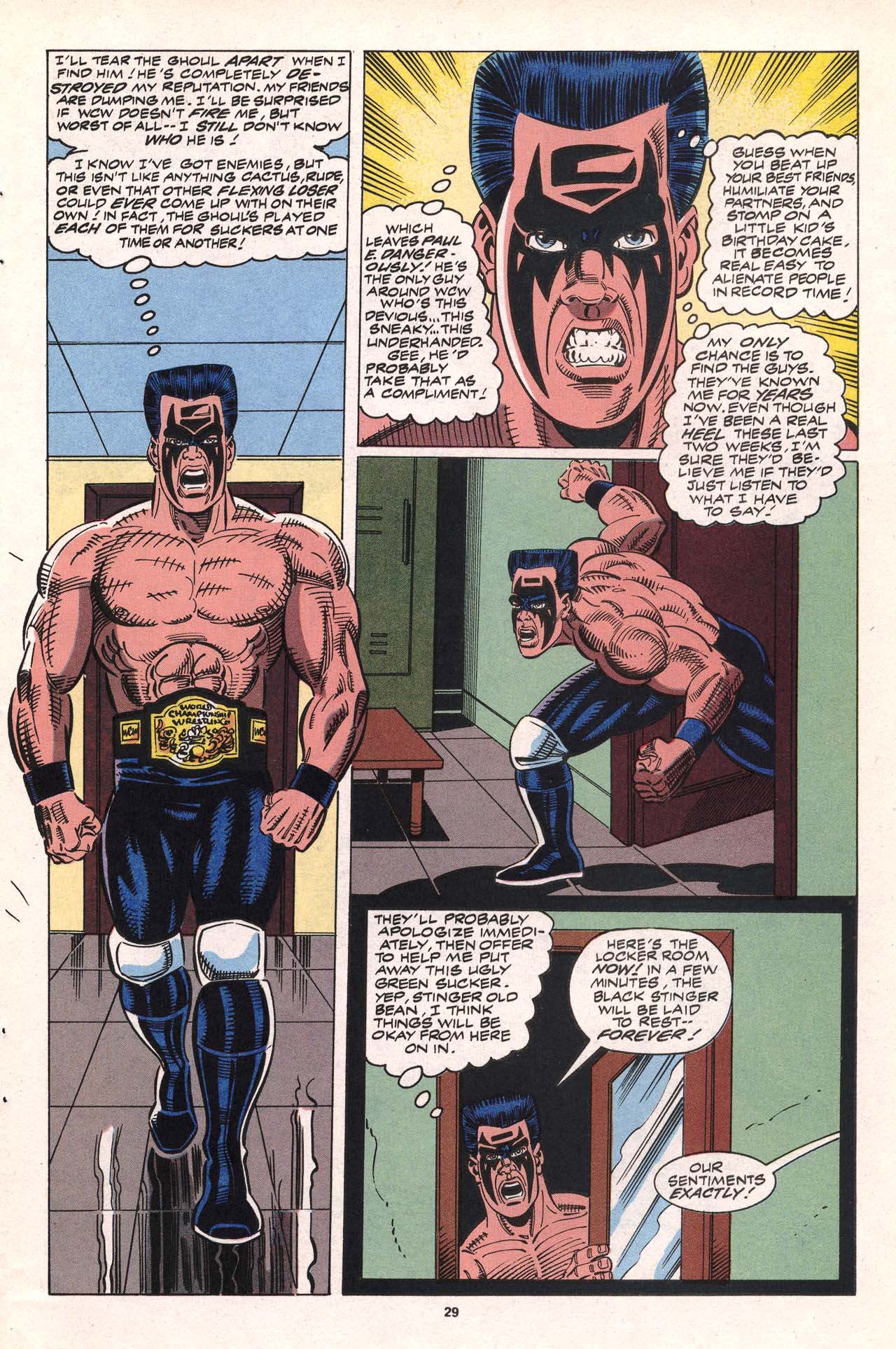 Read online WCW World Championship Wrestling comic -  Issue #10 - 29